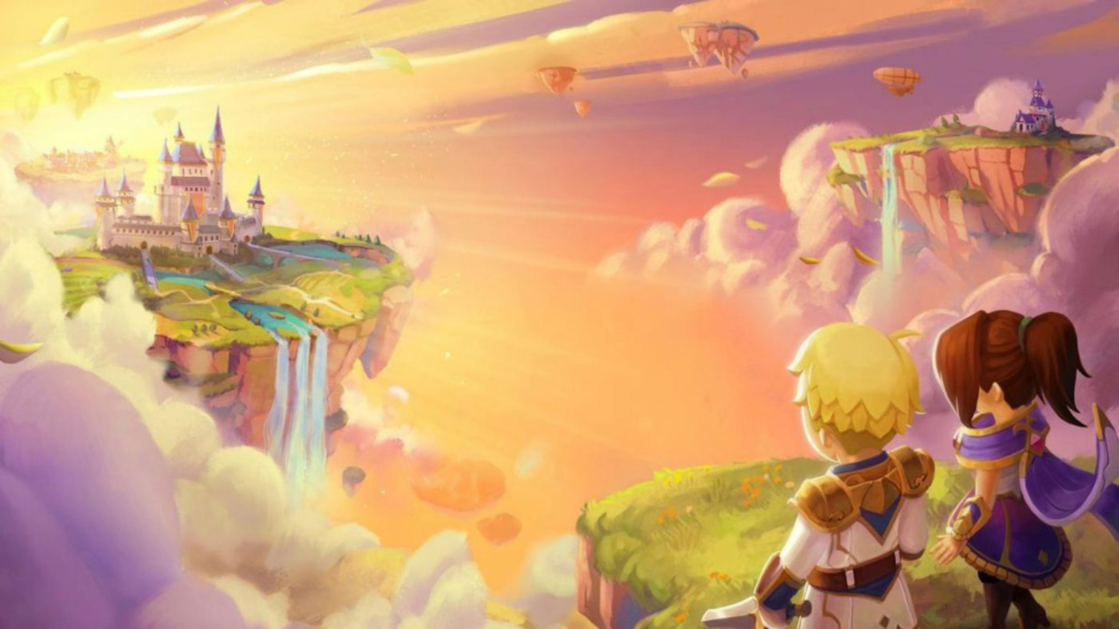 featured image - A Look at Infinity Skies: A Sandbox Sky Castle Building Game