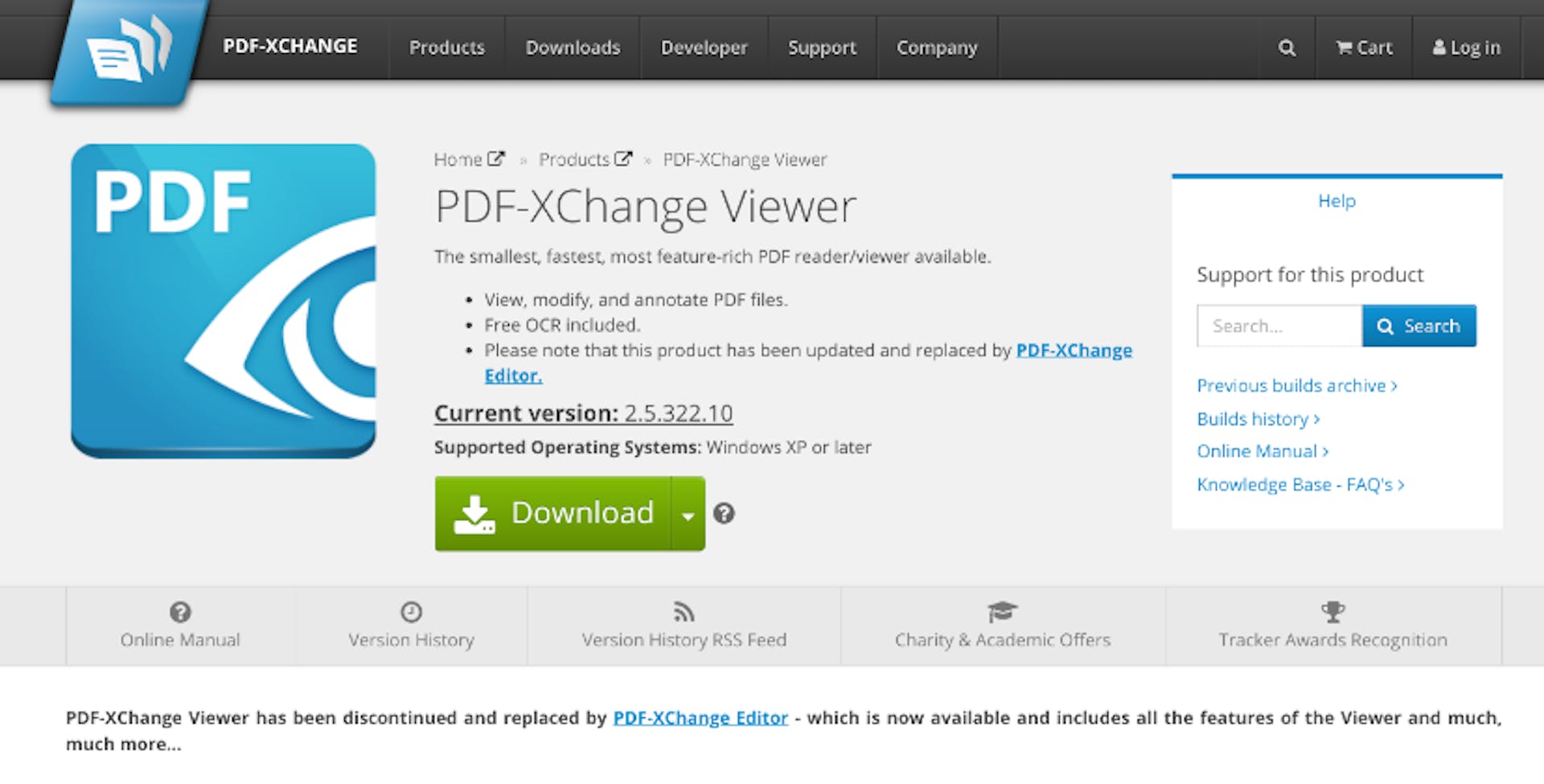 PDF XChange editor