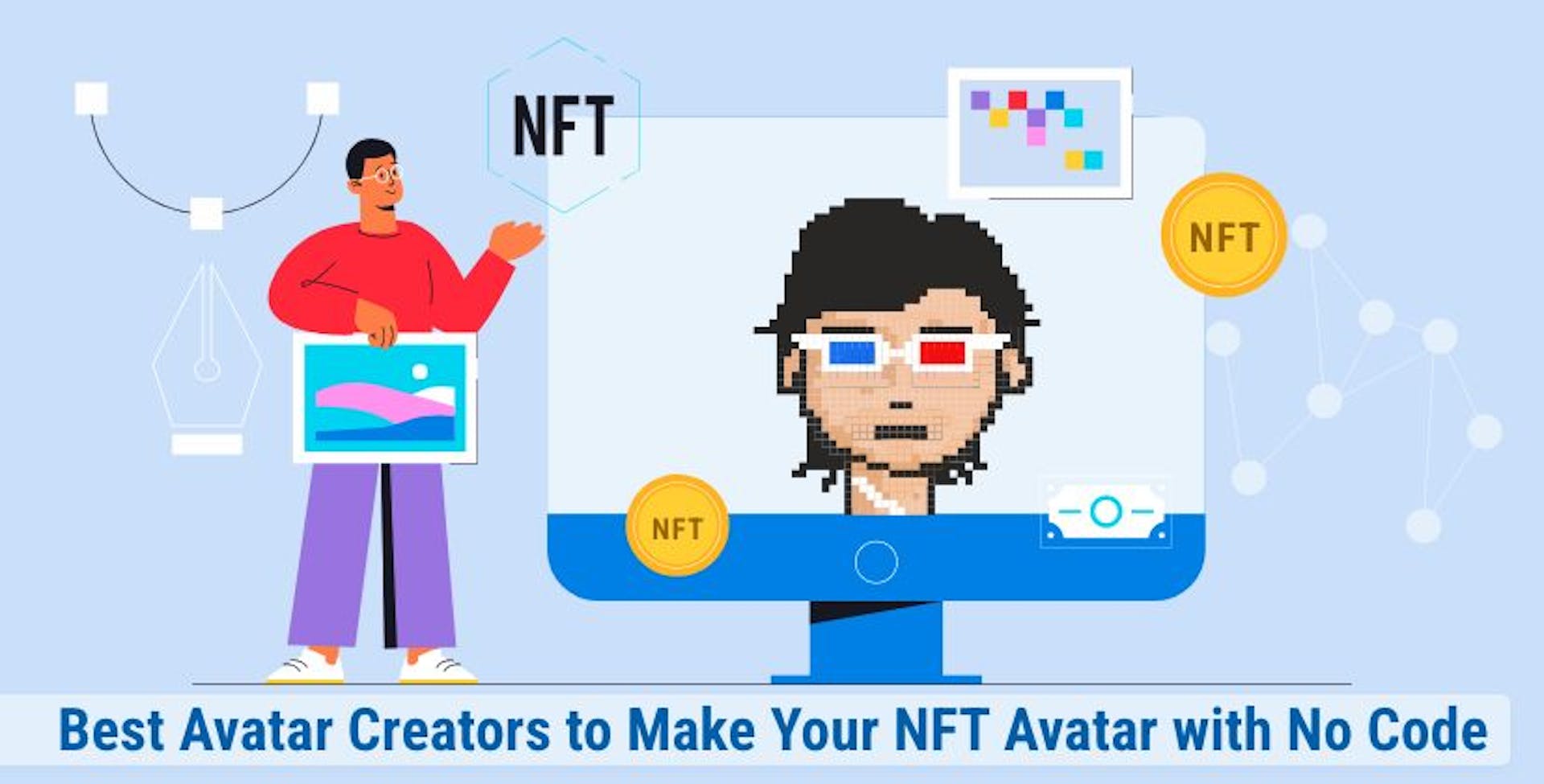 featured image - 10 Best No-Code NFT Avatar Creators