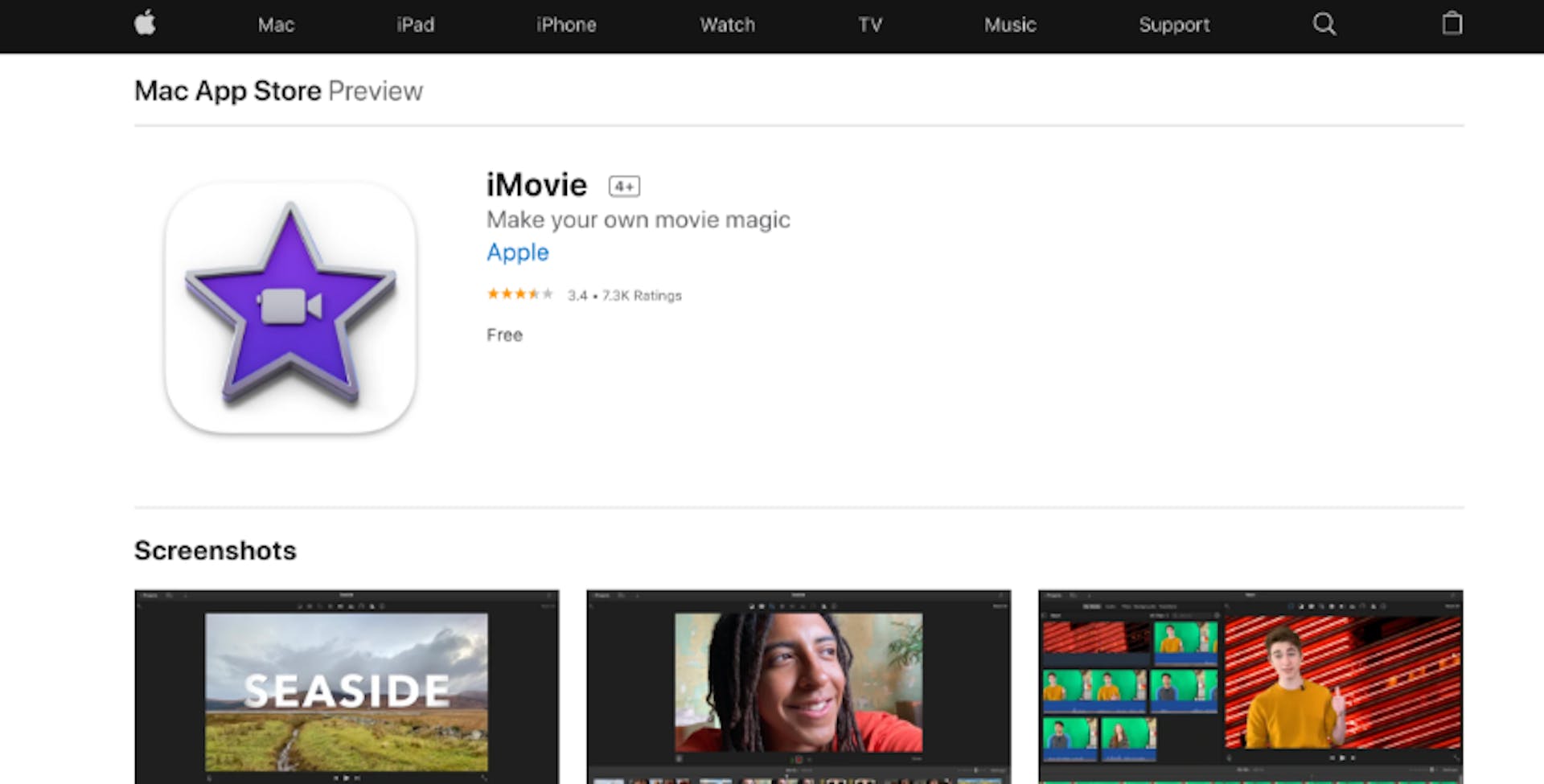 iMovie