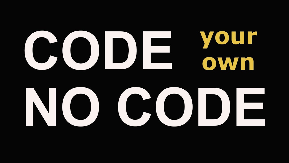 featured image - The 3 Stages to Making Your Own No-Code Solution