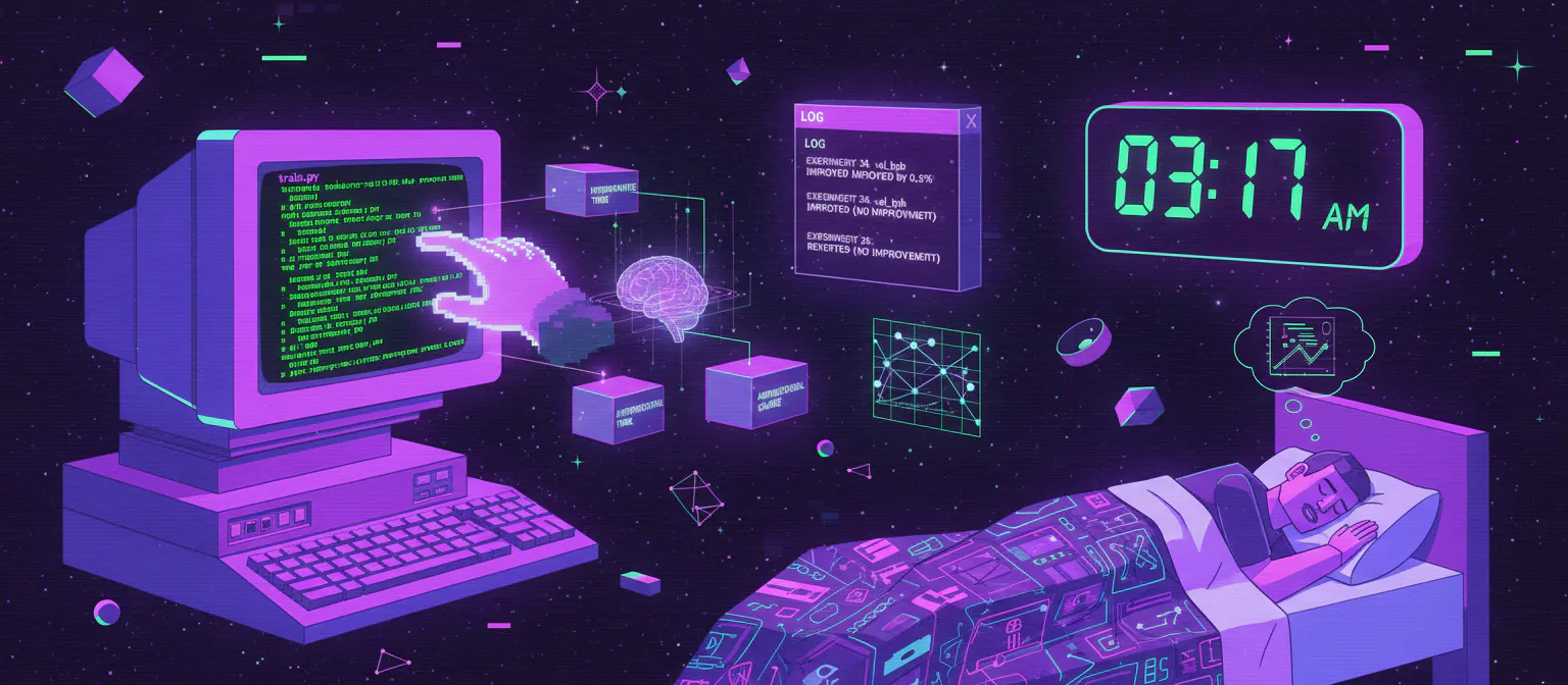 featured image - I Let Karpathy's AutoResearch Agent Run Overnight!