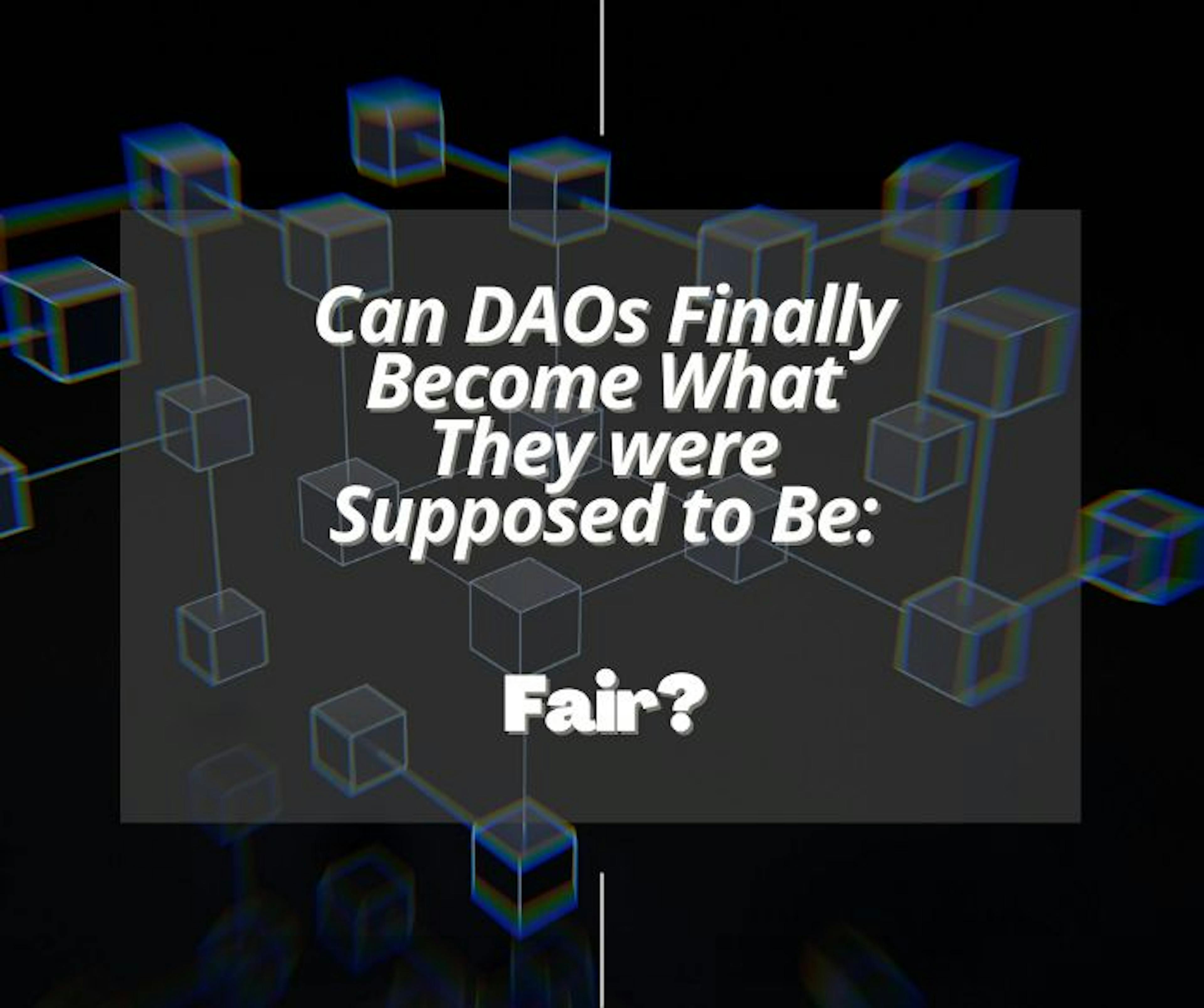 The Alternative DAO Path: Disruptive Voting Methods Can Change Power Dynamics