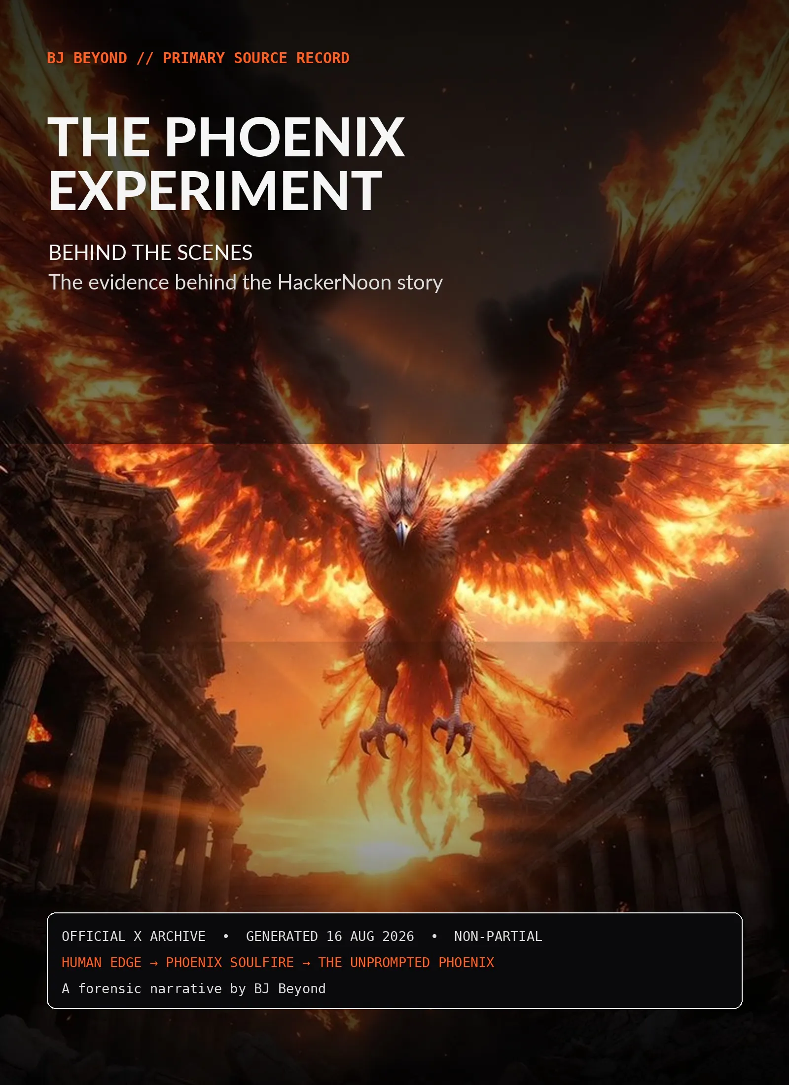The Phoenix Experiment: What the Recovered X Archive Actually Shows