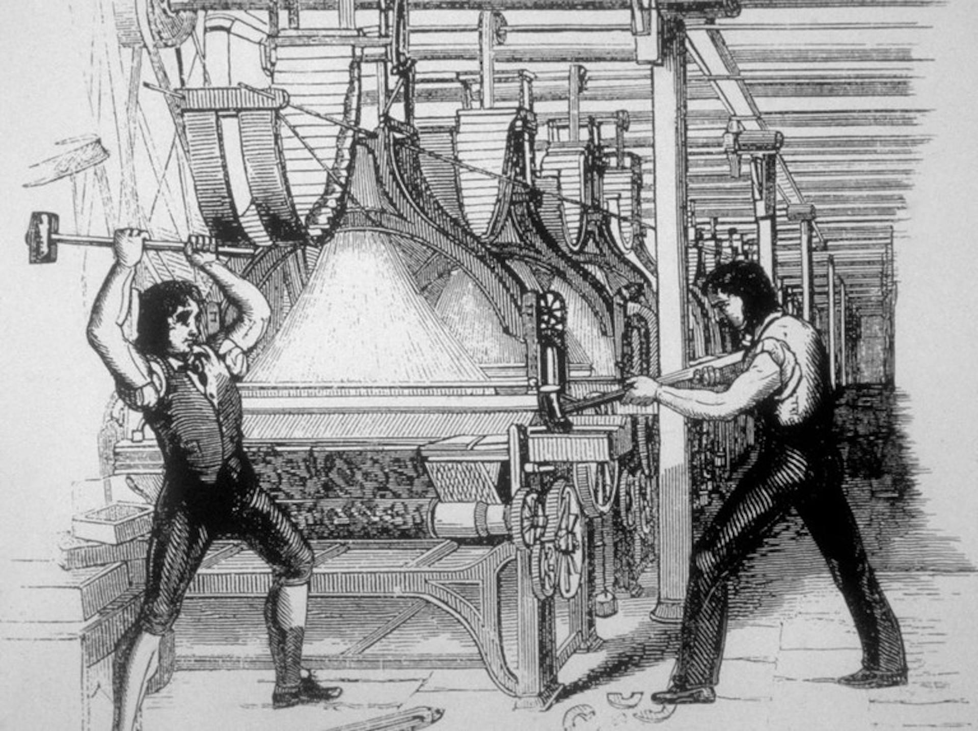 Throughout human history, Luddites have to try to stop innovation. Source: Getty Images