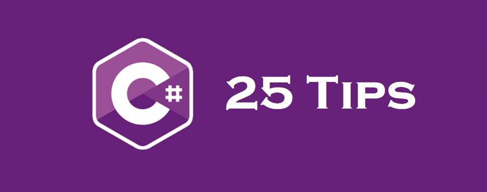 featured image - Top 25 C# Programming Tips