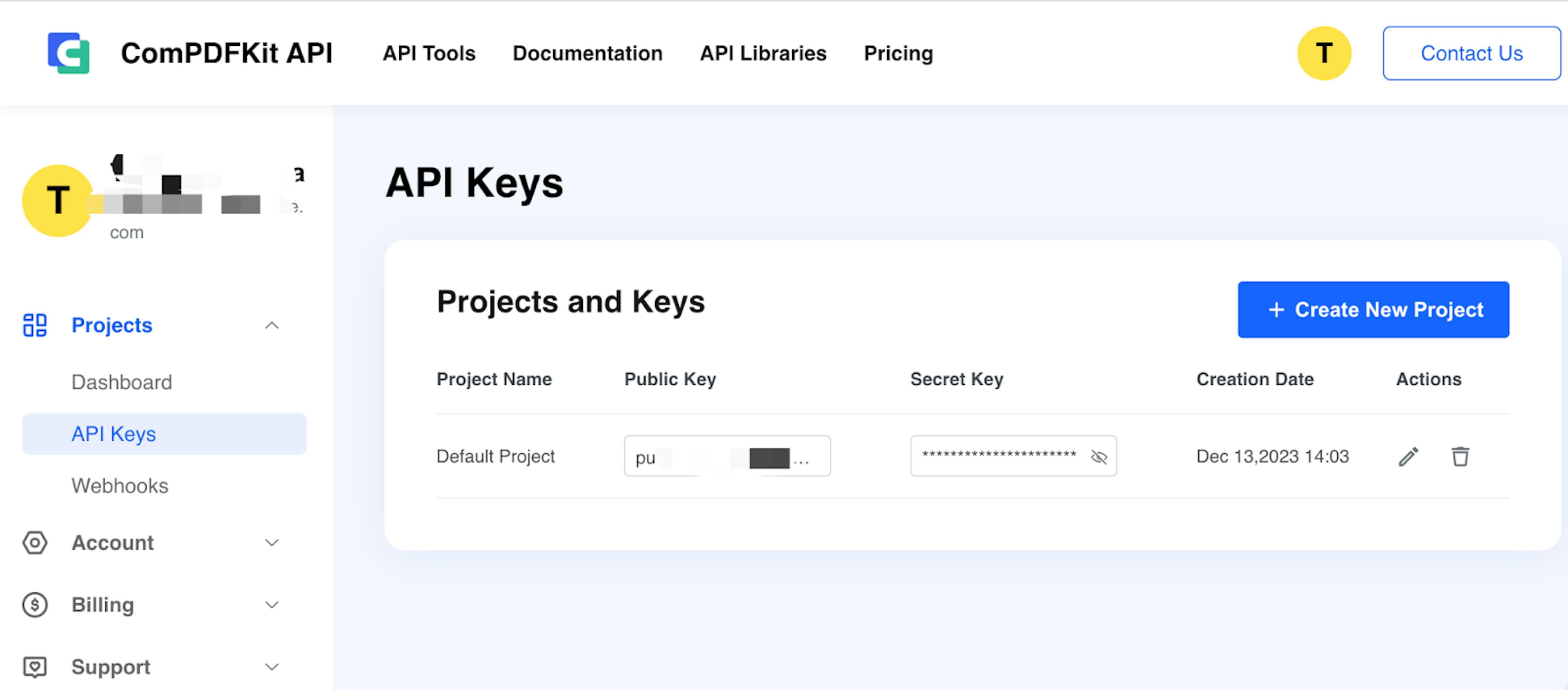 Alt text: प्रमाणीकरण के लिए API कुंजी प्राप्त करें