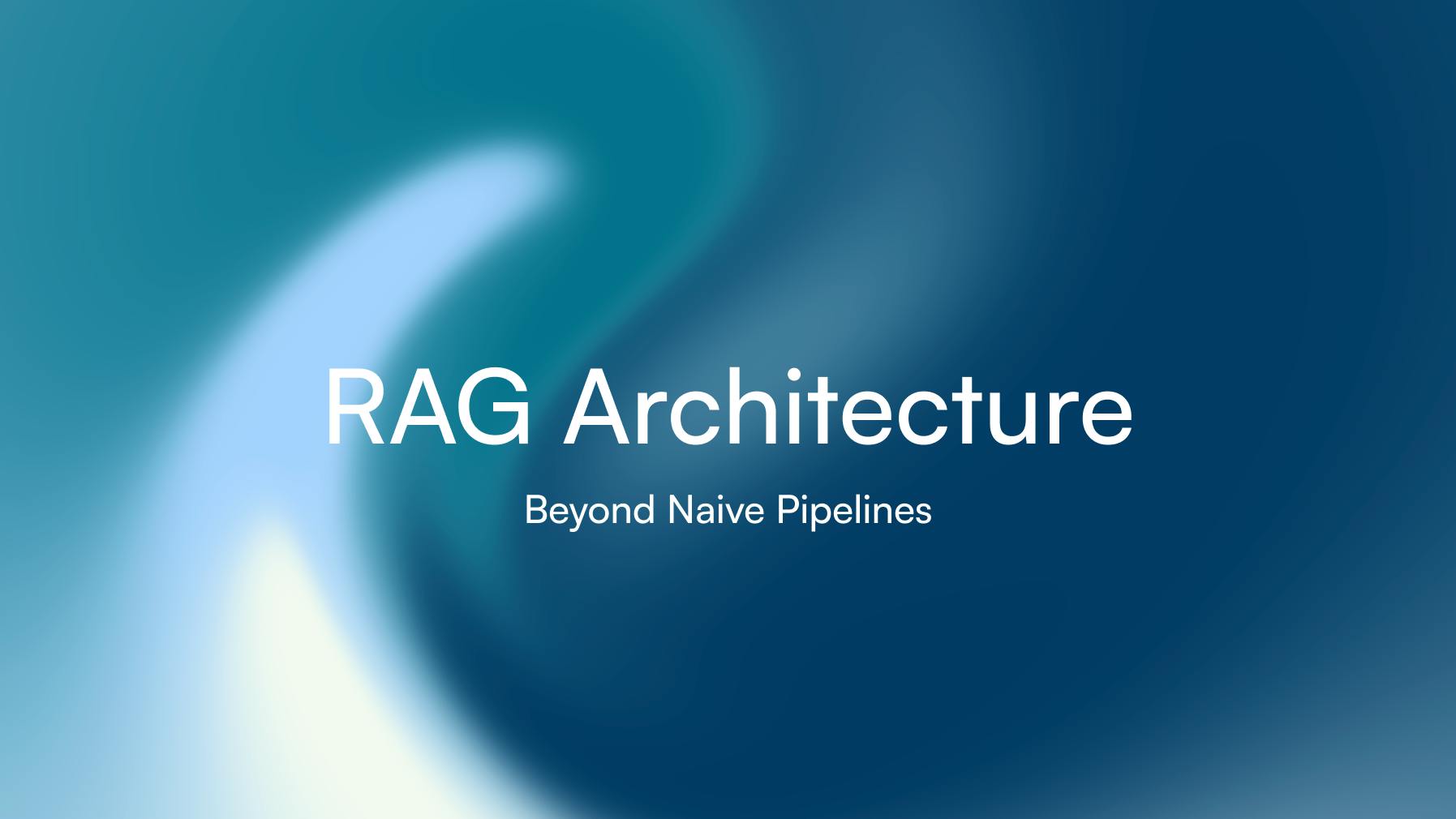 featured image - Five Architectural Patterns That Fix What's Broken in RAG