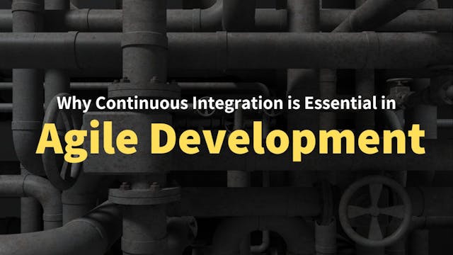 /why-continuous-integration-is-essential-in-agile-development feature image