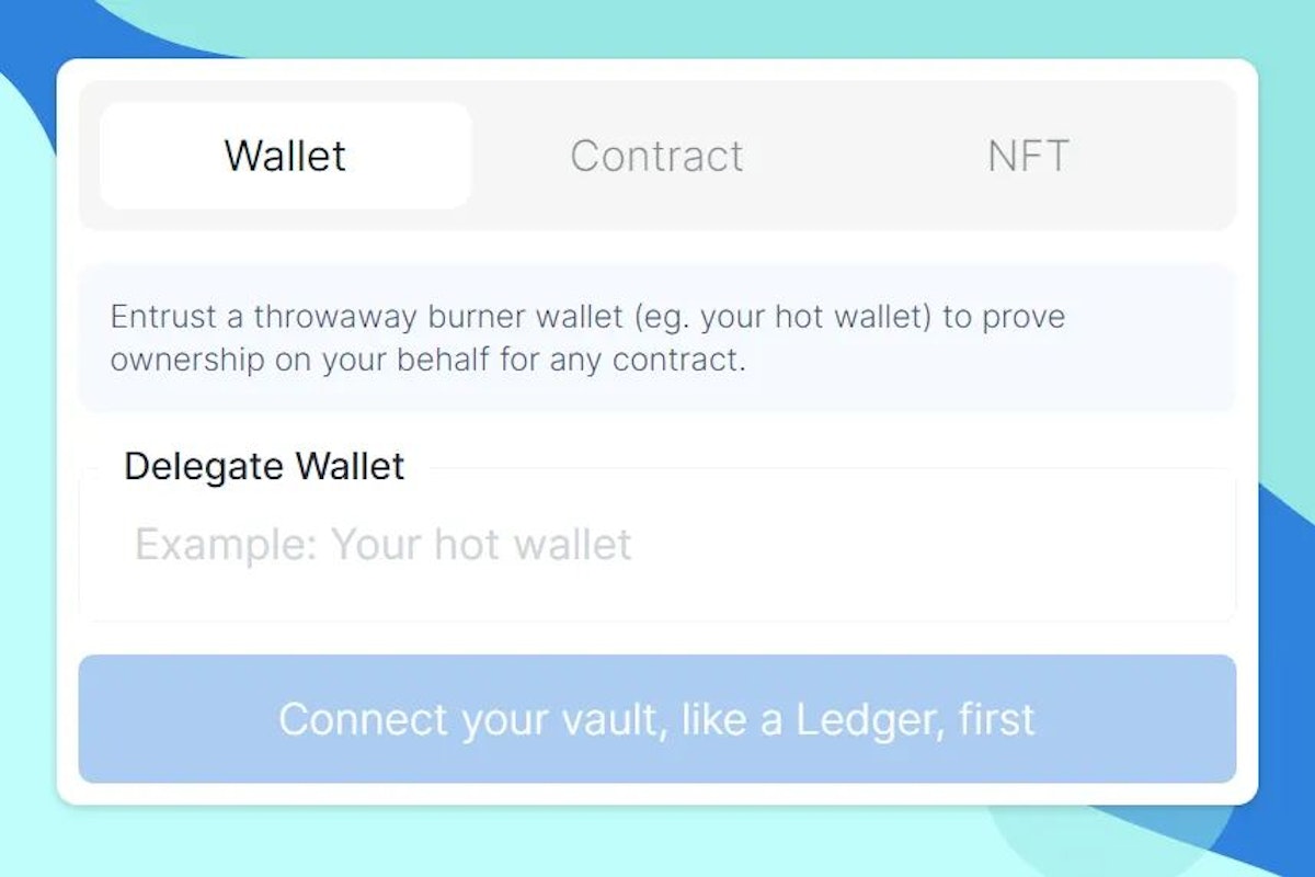 featured image - Protecting Users and Saving NFTs With delegate.cash 🛅