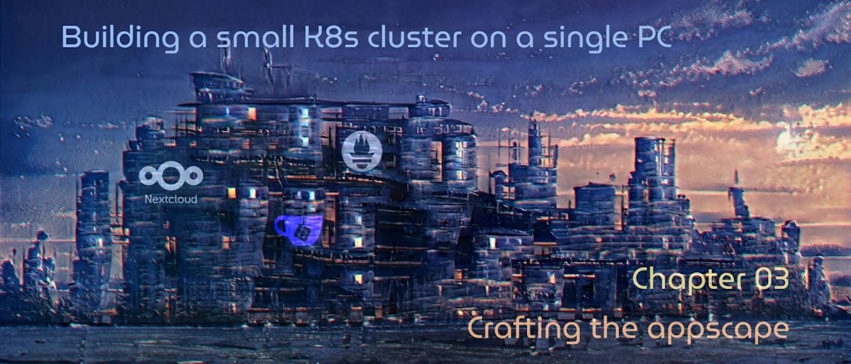 featured image - How to Build Small K8s Cluster on a Single PC - Chapter 3 - Crafting the Appscape.