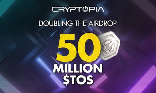 featured image - Cryptopia Announces Increased Airdrop Allocation And Beta Tester Rewards