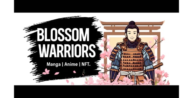 /blossomwarriors-nft-collection-set-to-launch-august-25-bringing-storytelling-to-web3 feature image