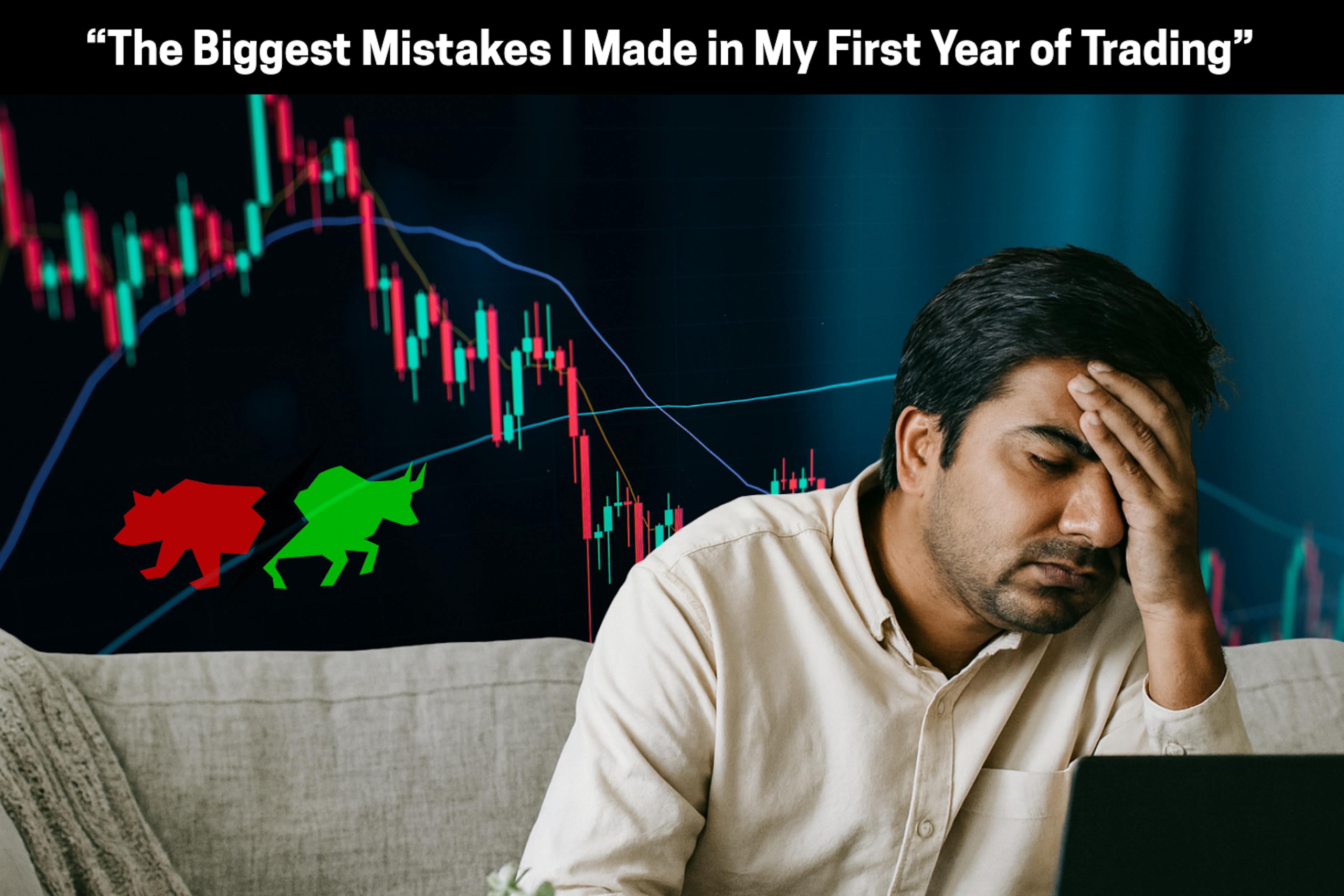 featured image - The Biggest Mistakes I Made in My First Year of Trading — And How You Can Avoid Them