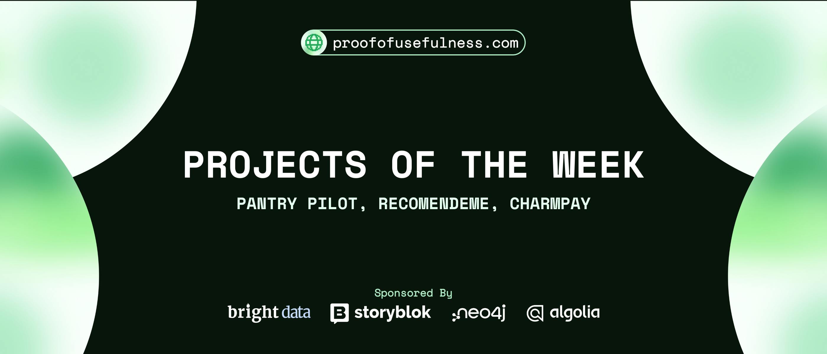 featured image - HackerNoon Projects of the Week: Pantry Pilot, RecomendeMe & Charmpay