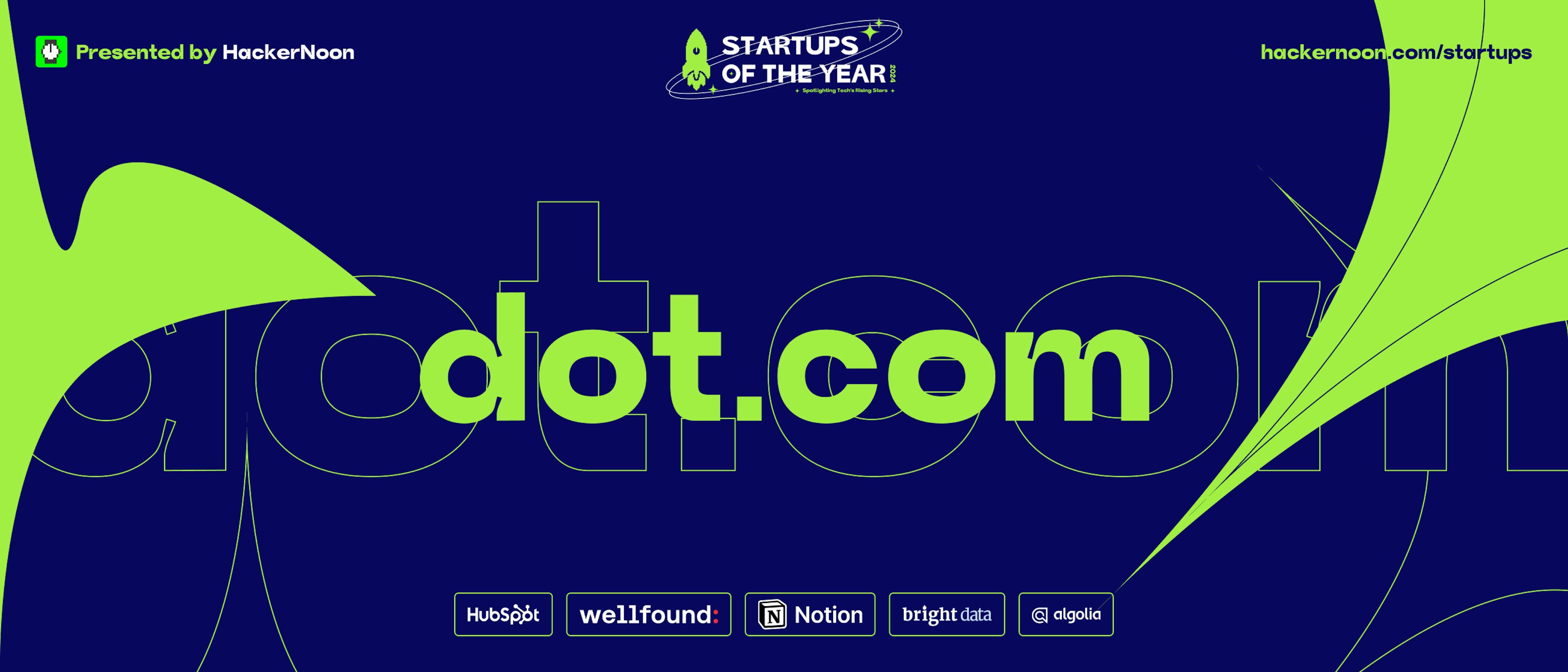 featured image - Dotcom bleibt Top-Domain für Startups, aber die Nutzung geht zurück