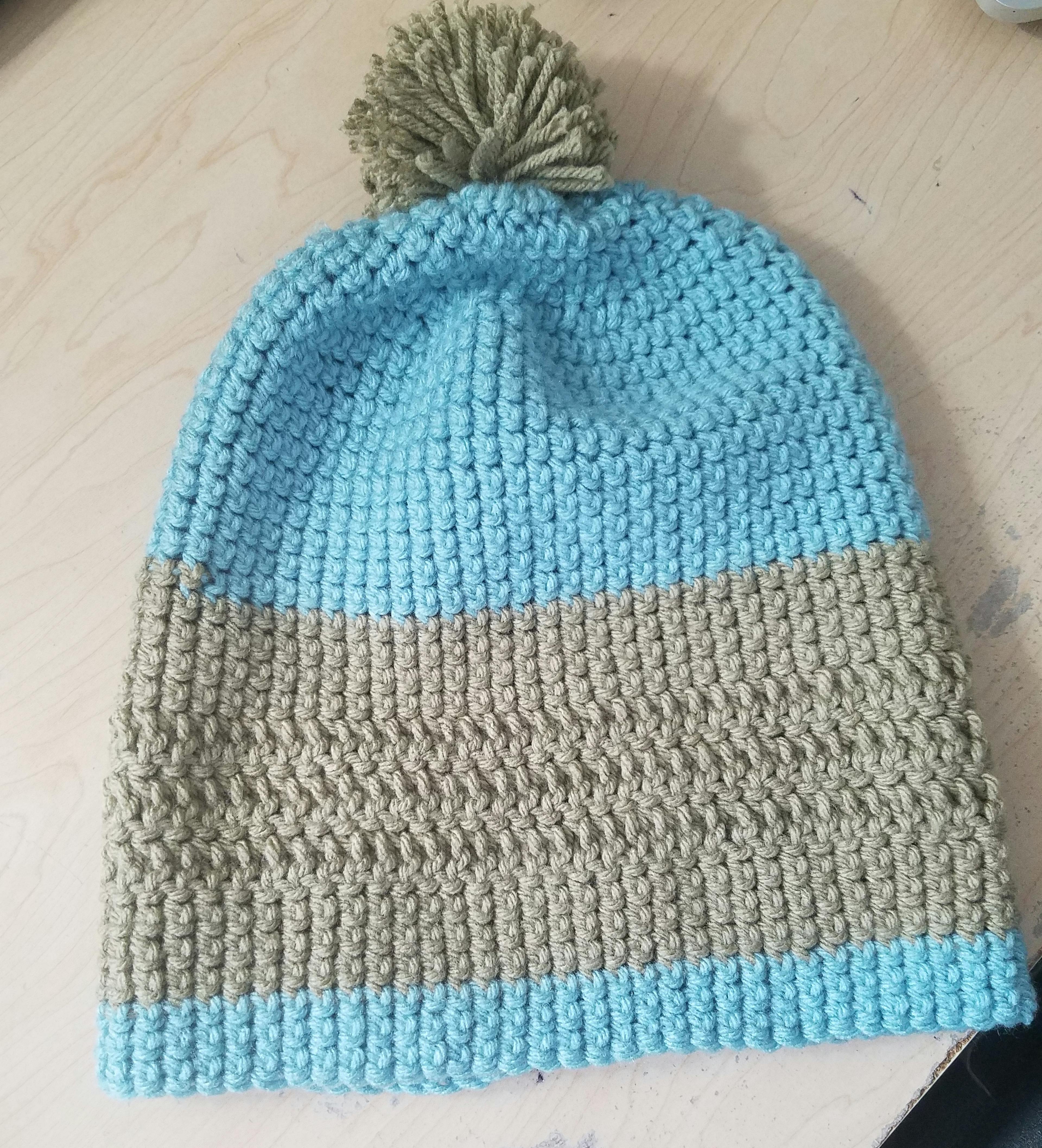 A donated hat from the #100Hats Project