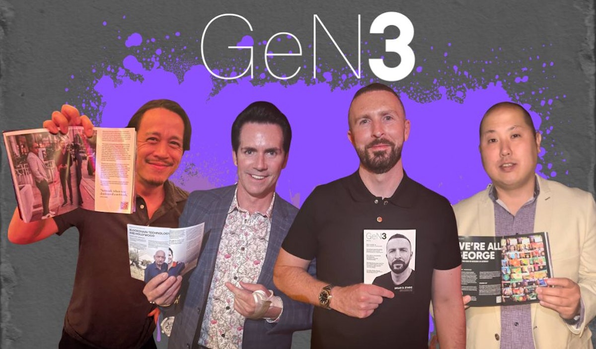 featured image - Print Media Comes to Life With GeN3 Magazine Launch, Telling the Story of Web3 