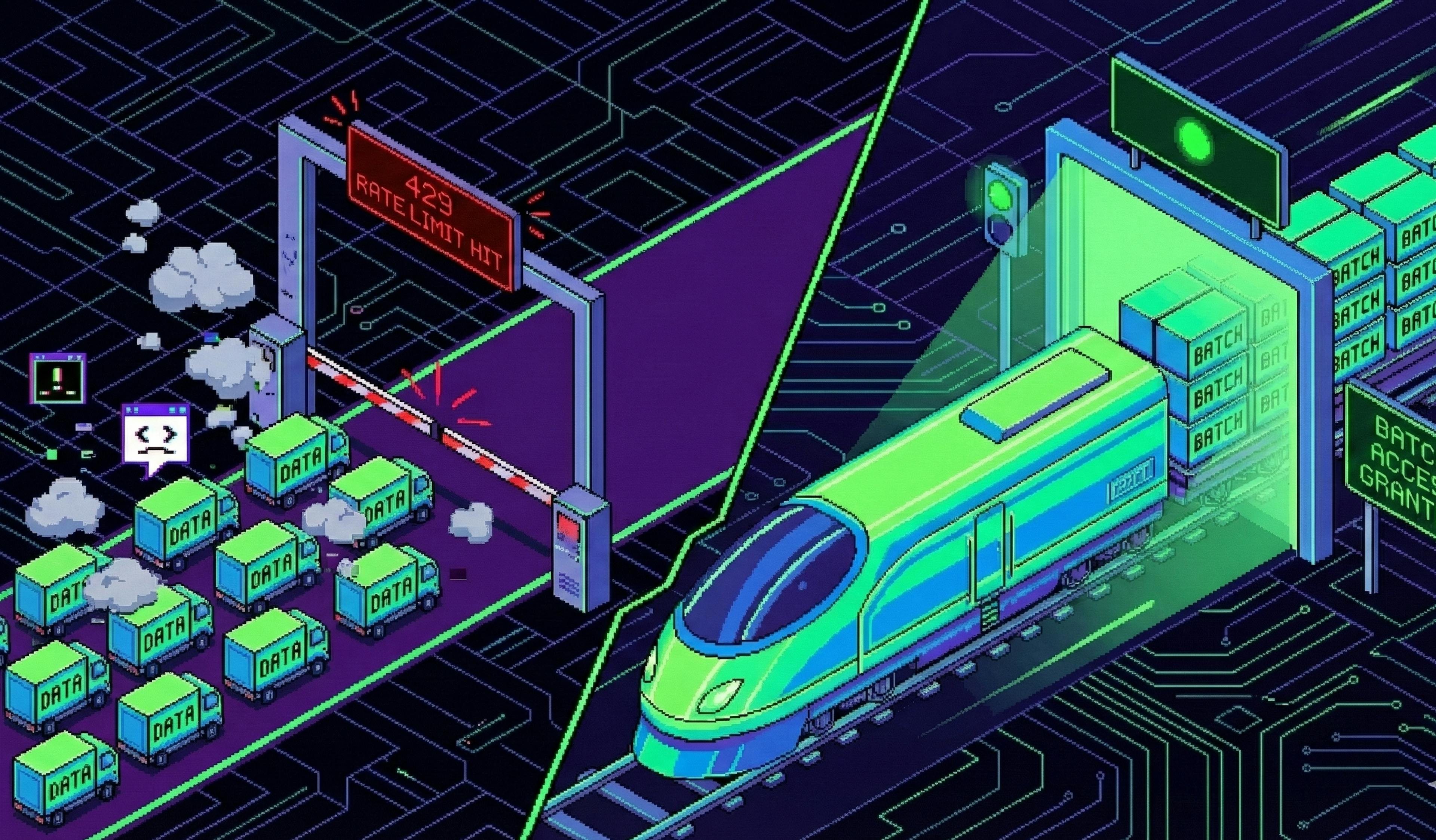 featured image - Prompt Rate Limits & Batching: Hoe om jou LLM API te stop van smelting