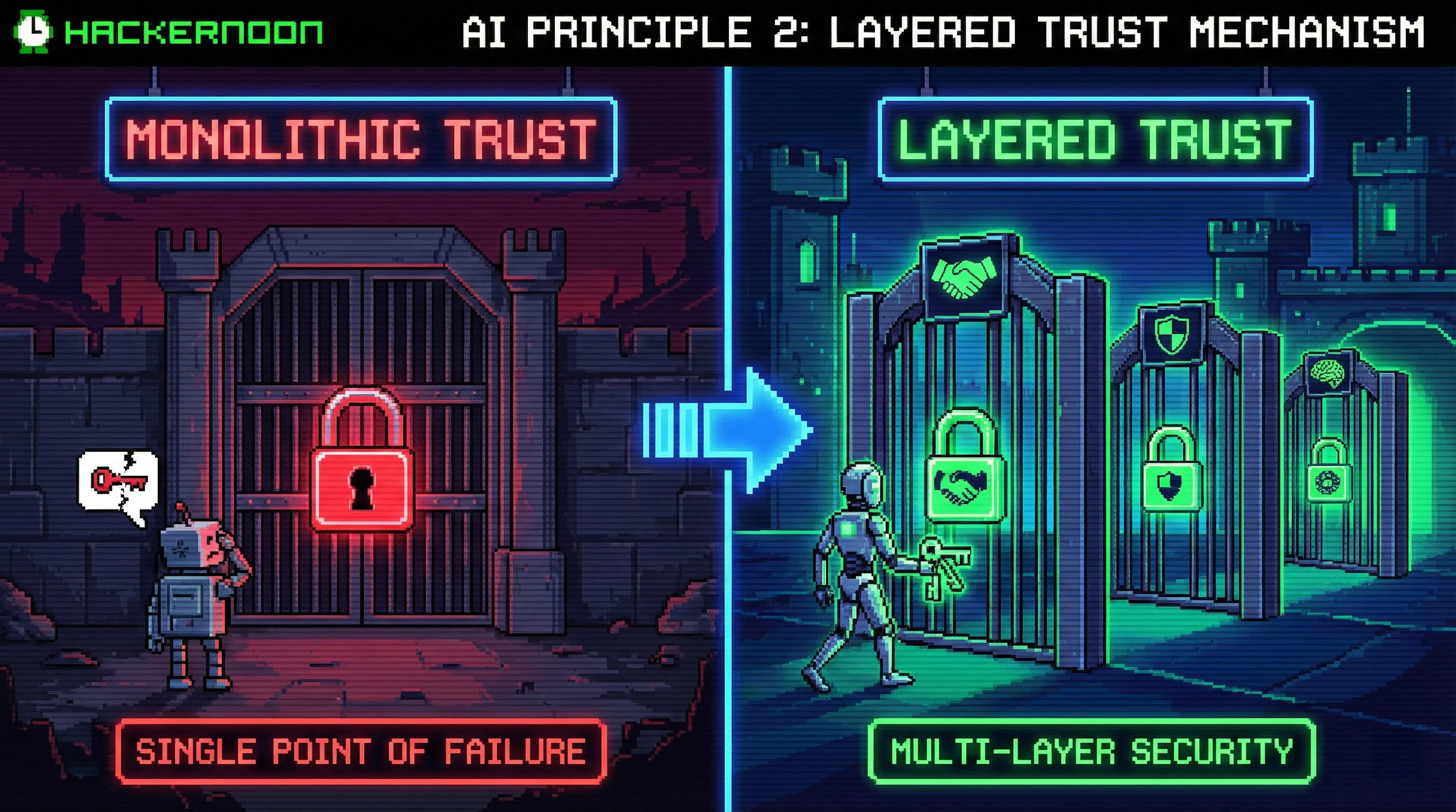 featured image - How to Trust AI After It Lies: Designing a Layered Trust Stack for the Mechanism Era