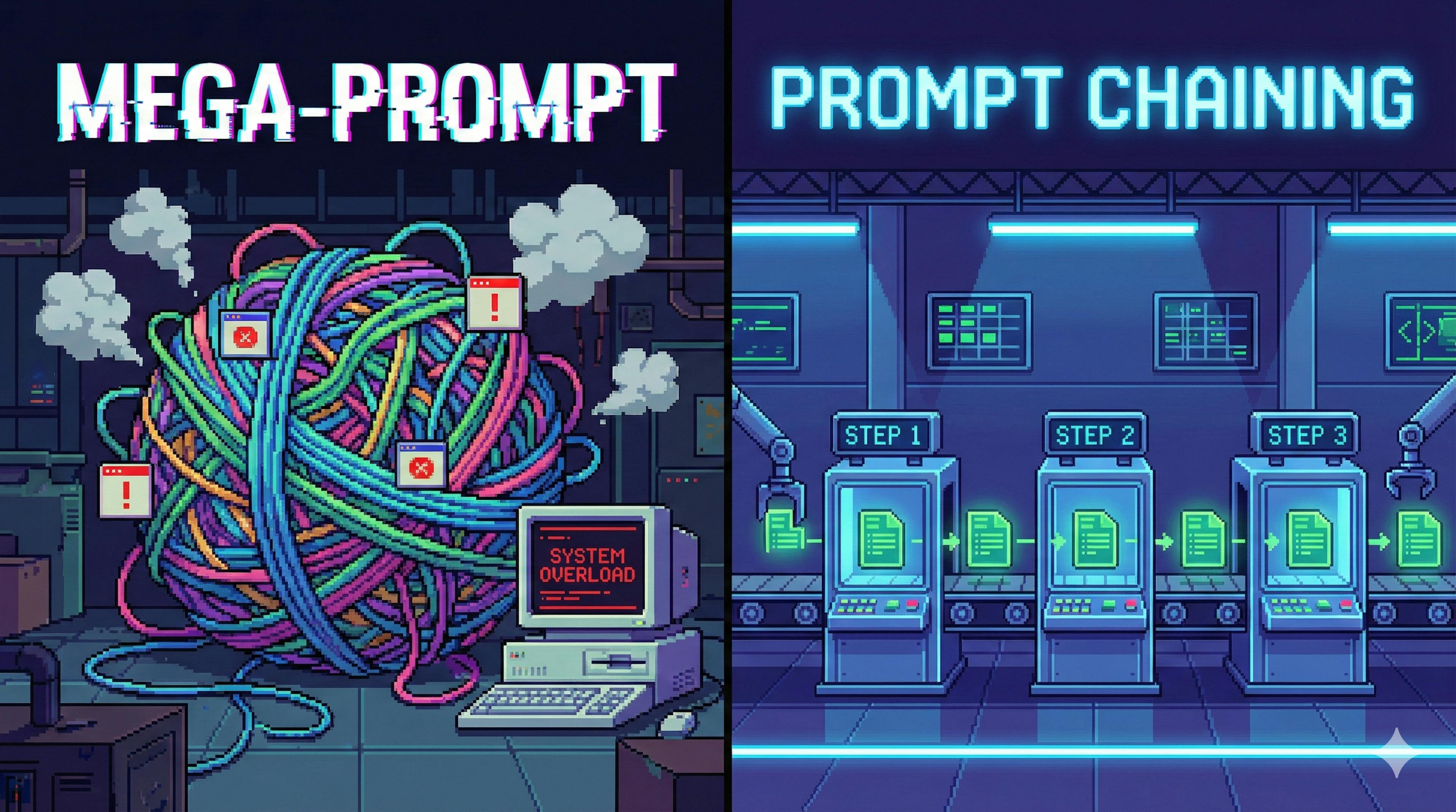 /prompt-chaining-turn-one-prompt-into-a-reliable-llm-workflow feature image
