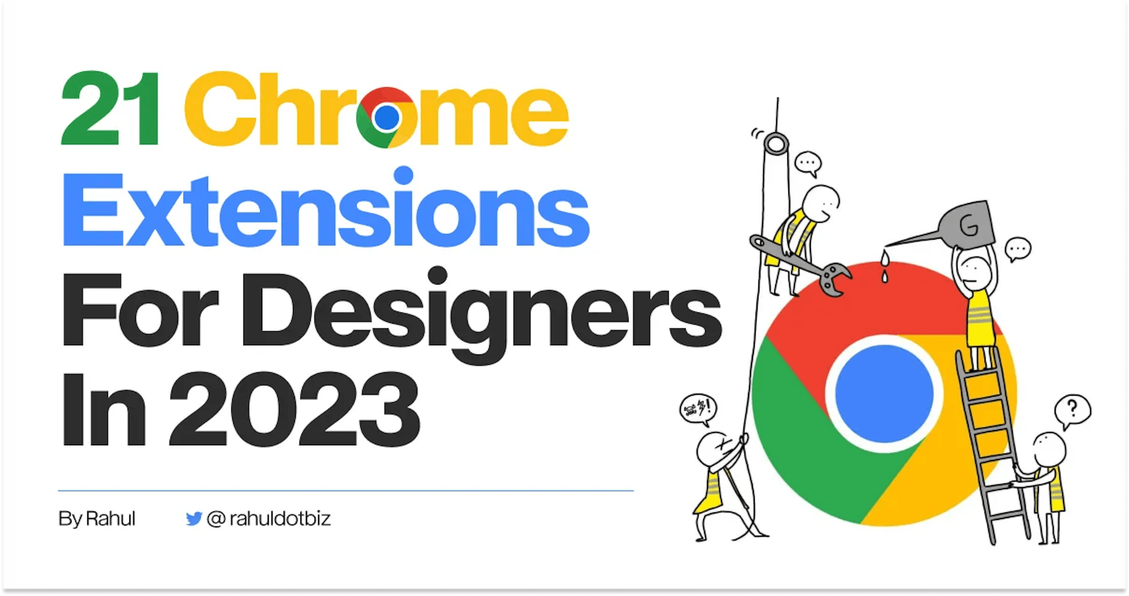 featured image - Las 21 principales extensiones de Chrome para diseñadores y desarrolladores en 2023