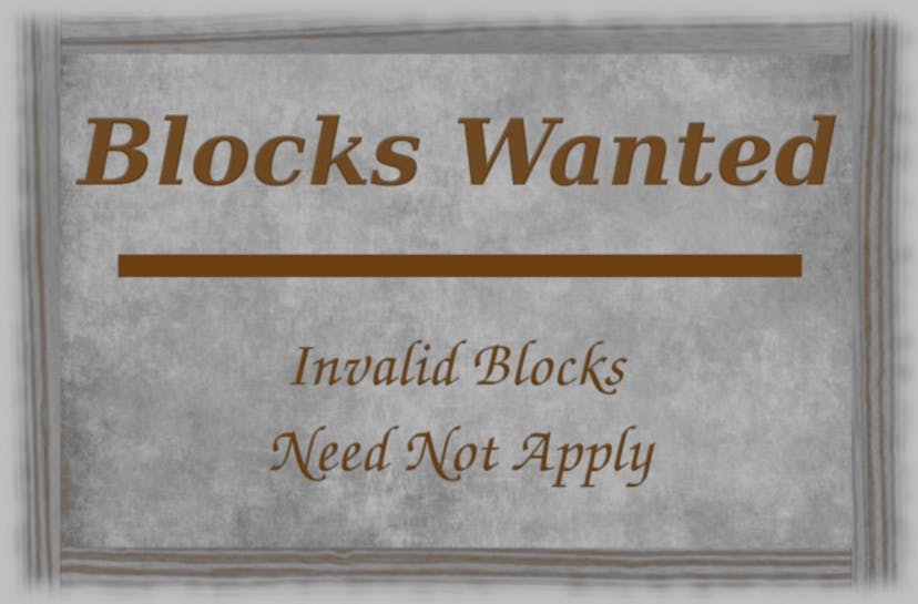 /bitcoin-miners-beware-invalid-blocks-need-not-apply-51c293ee278b feature image