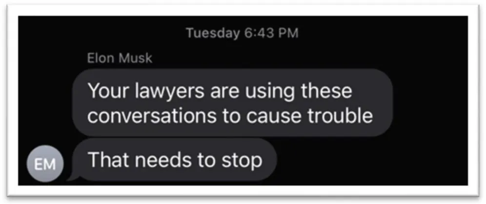 featured image - マスクは、テキストの脅威を介してTwitterの取引を放棄しようとしました