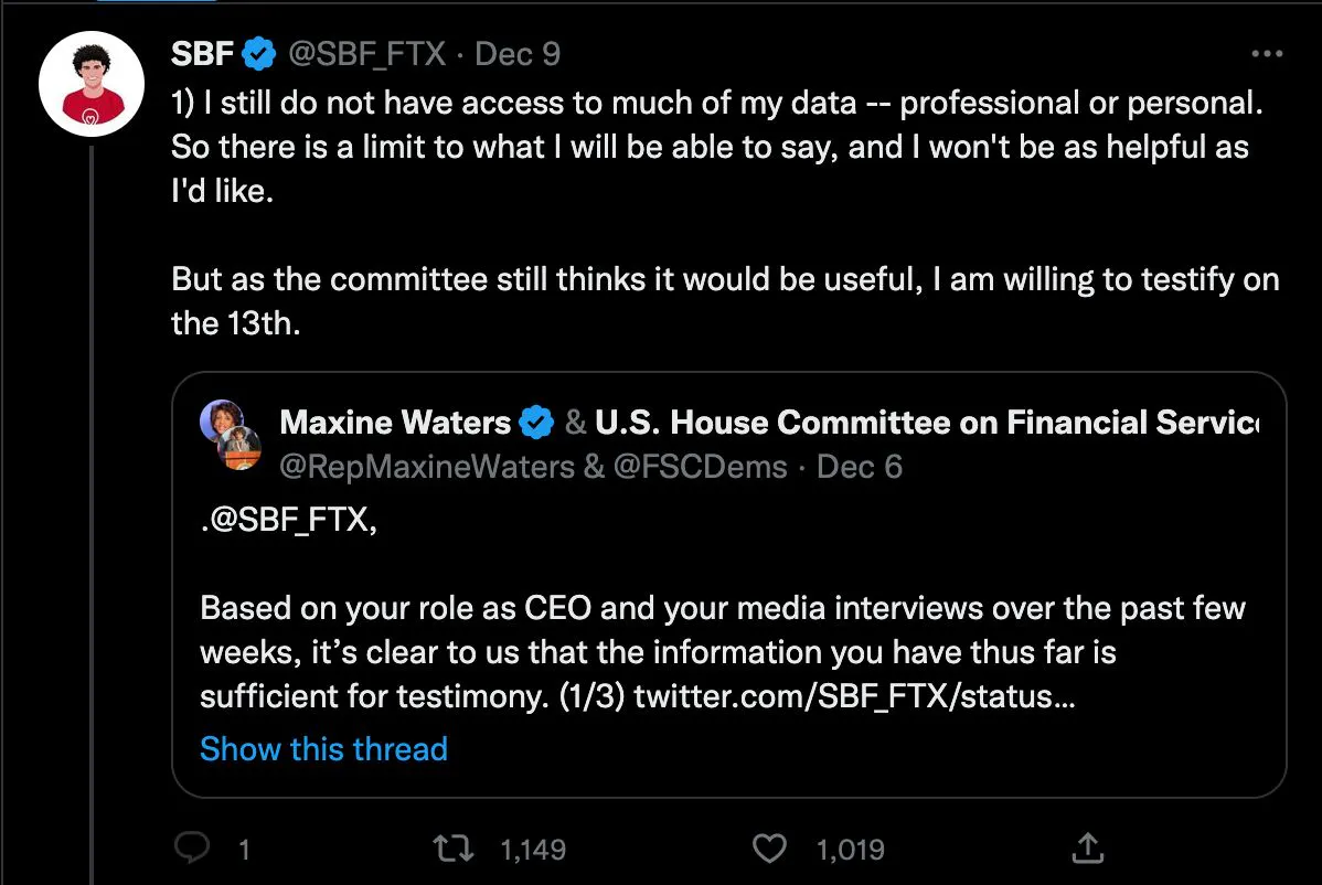 featured image - SBFが議会の前で証言したであろうこと