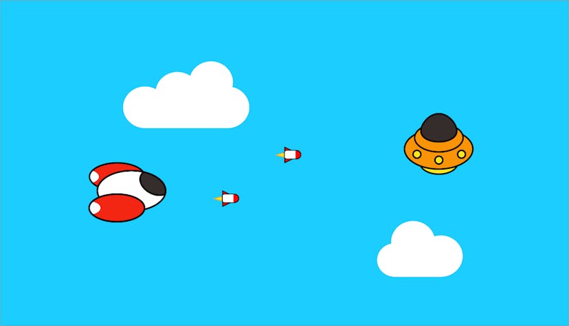 /making-a-game-with-javascript-and-pixijs-part-1-e3235139cd6f feature image