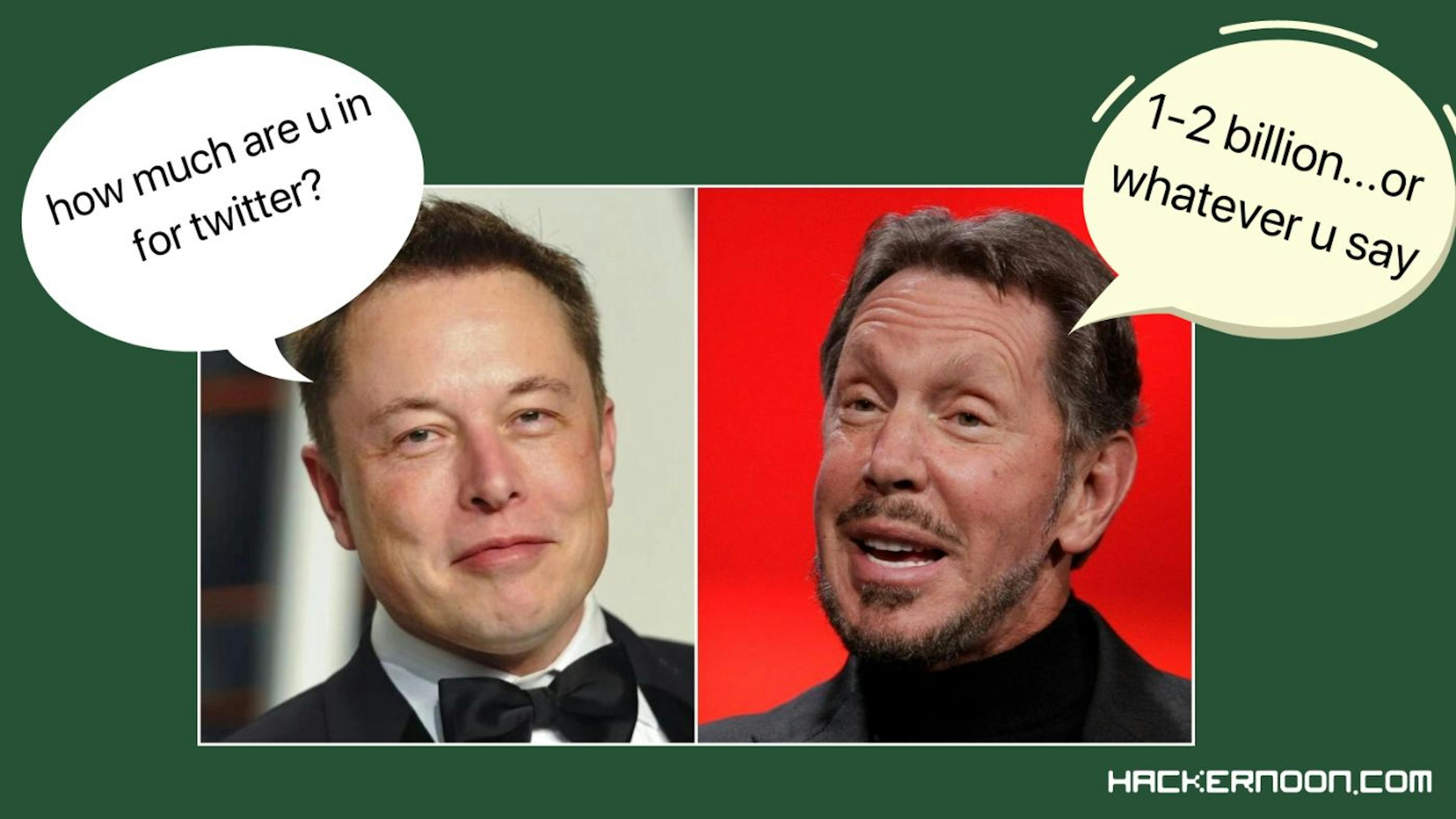 /oracles-larry-ellison-and-elon-musk-landed-on-his-$2-billion-twitter-investment-over-text feature image