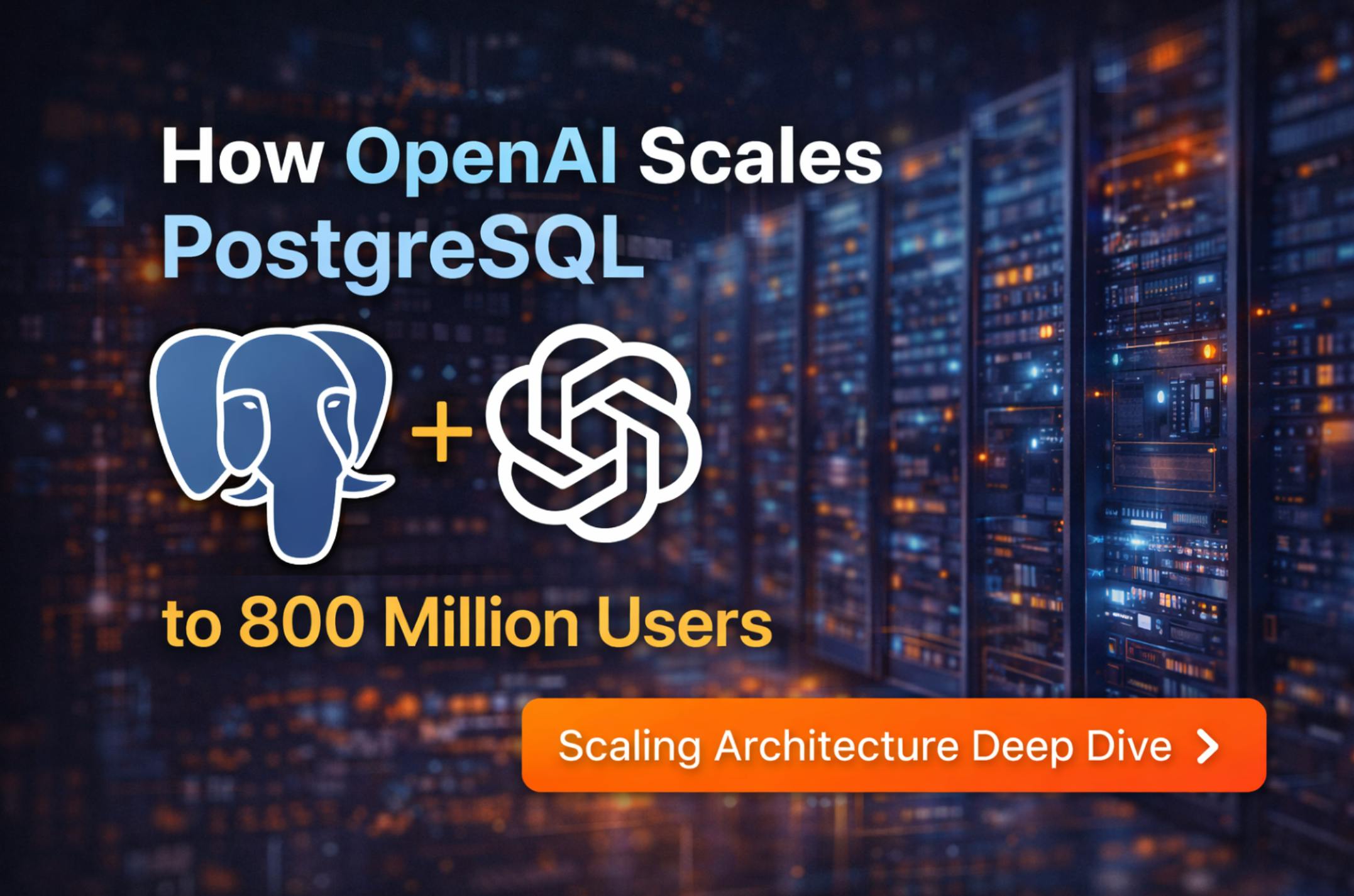 featured image - How OpenAI Scaled to 800 Million Users on PostgreSQL