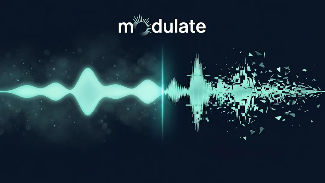 لوحة تحكم منصة Modulate لكشف التزييف الصوتي