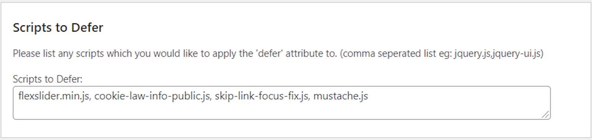 Async JavaScript - Scripts to Defer.