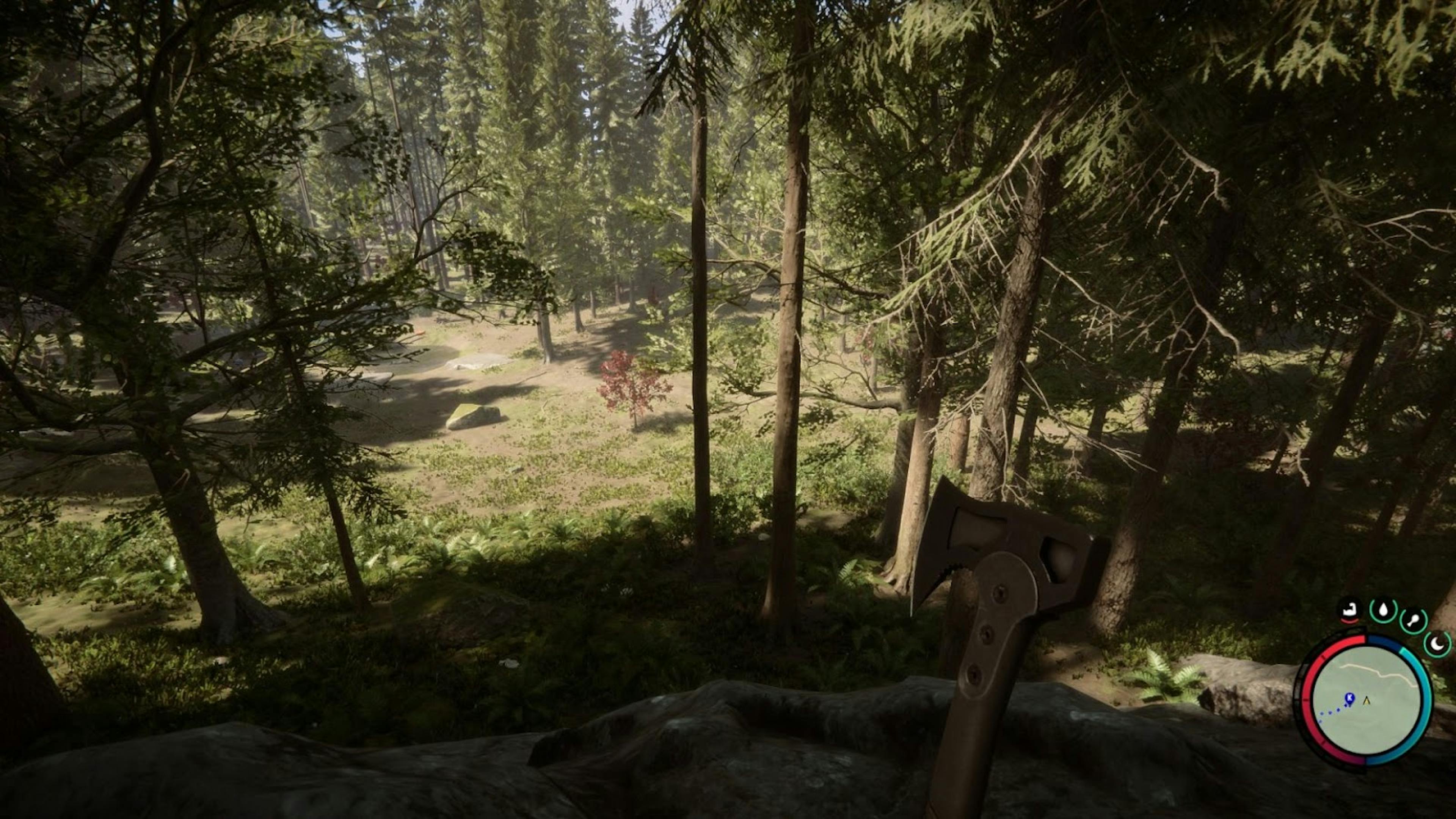 Open areas are ideal base locations in Sons of the Forest.