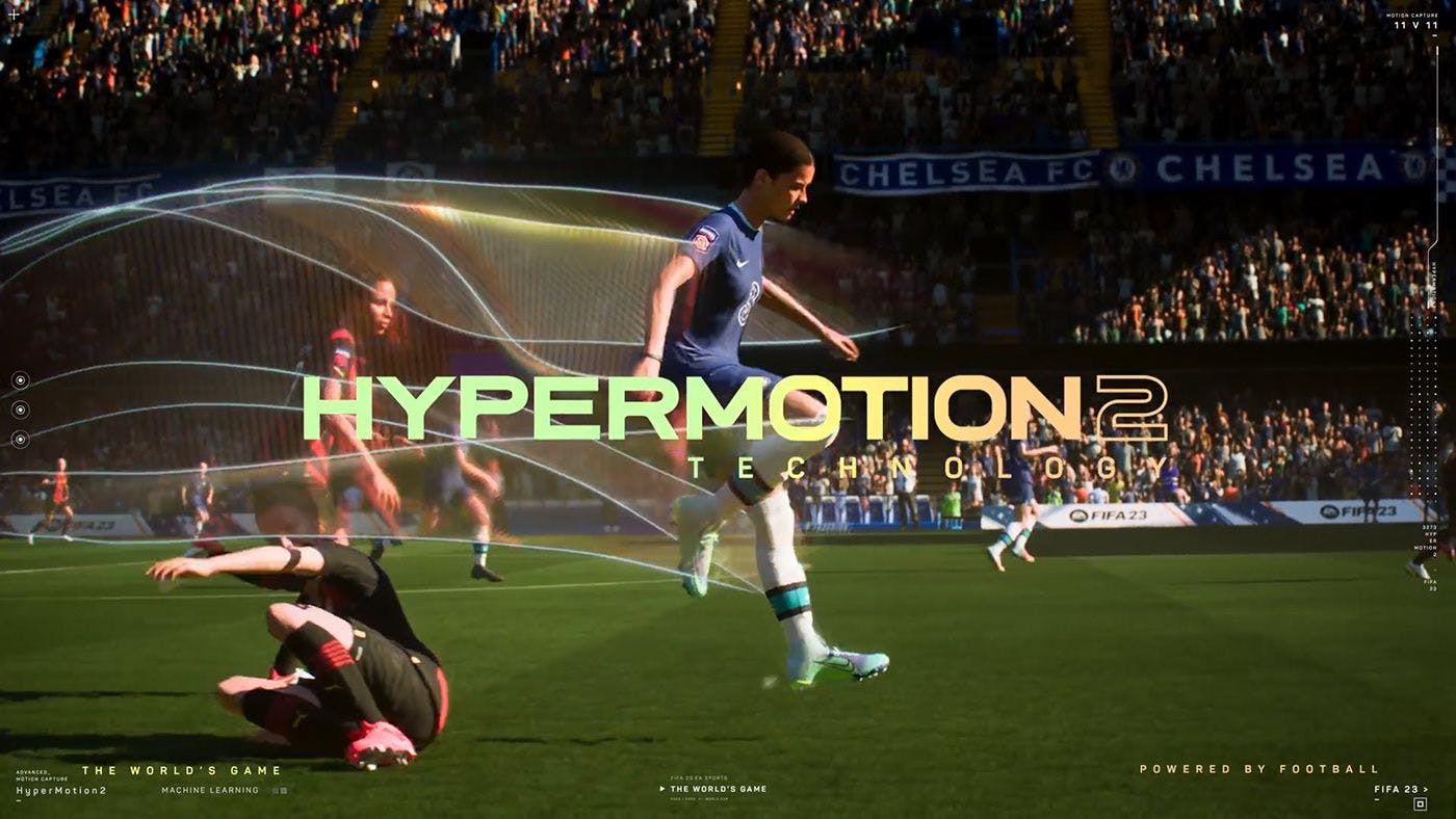 HyperMotion 2 в FIFA 23: как машинное обучение обеспечивает анимацию нового поколения в играх