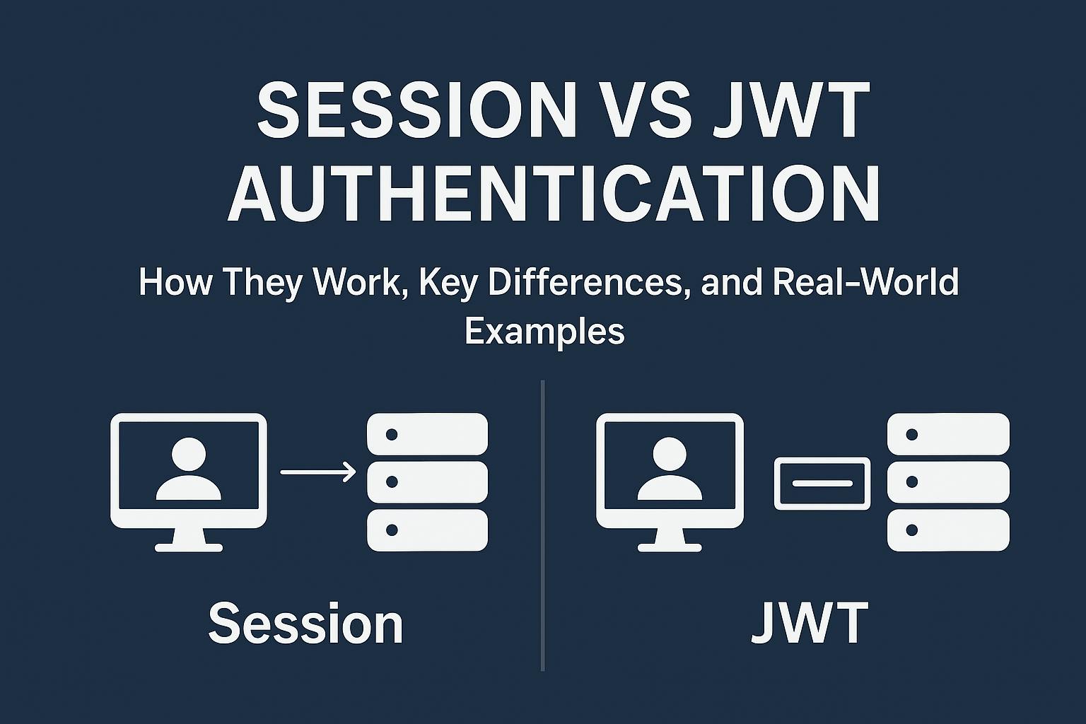 Аутентификация сессии против JWT-как они работают, ключевые различия и примеры реального мира