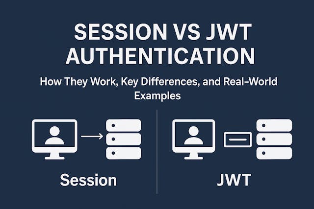 /session-vs-jwt-authentication-how-they-work-key-differences-and-real-world-examples feature image
