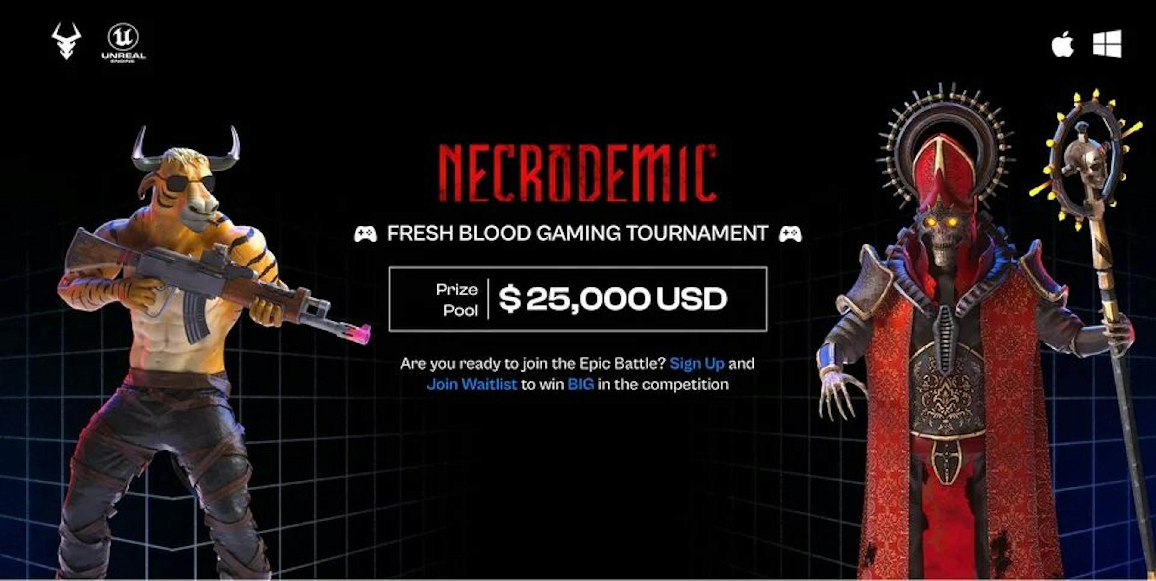 Necrodemic - Blockchain Free to Play & Earn Crypto Game