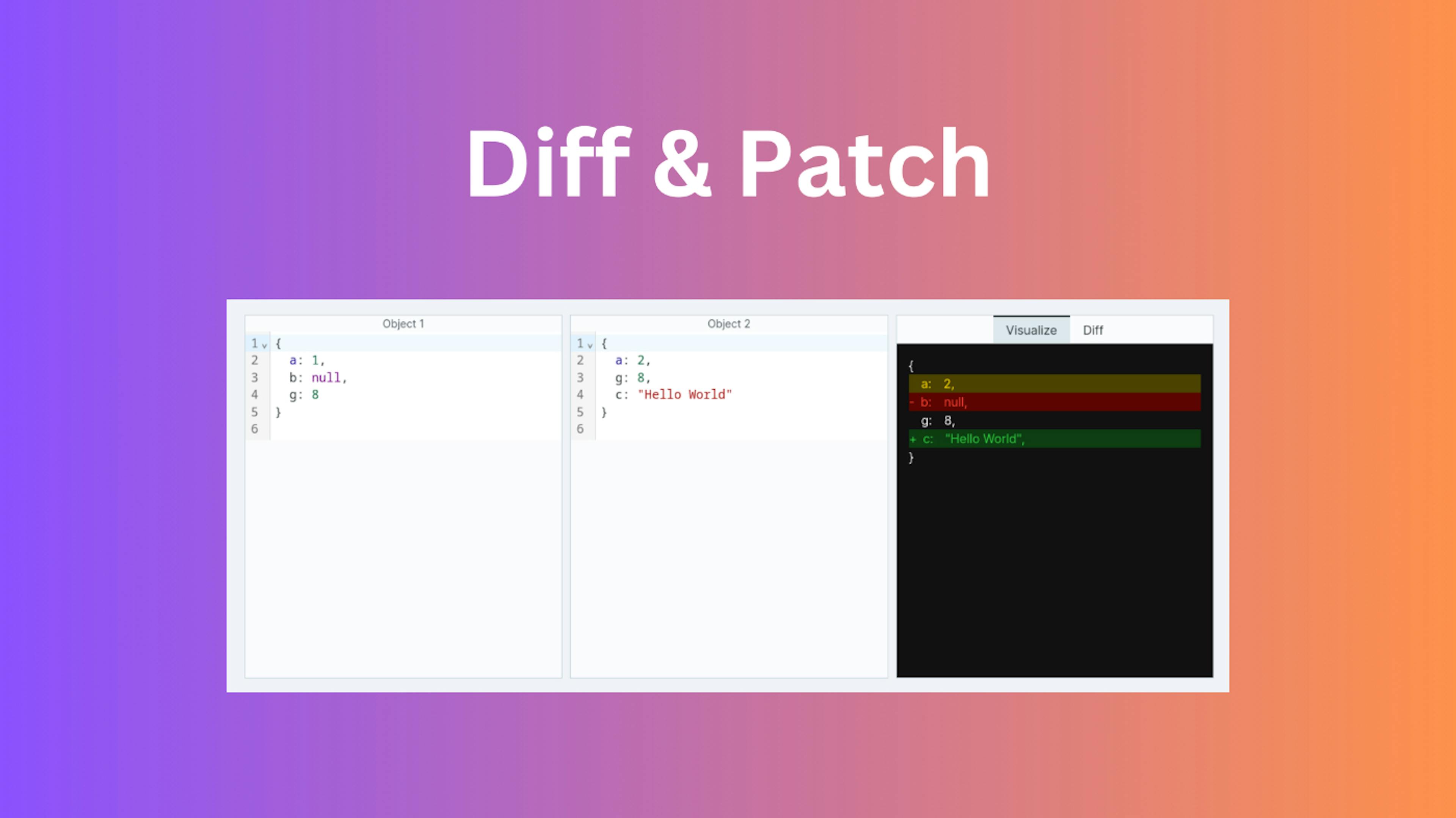 featured image - Introducing a New JavaScript Library for Object Diffing and Patching