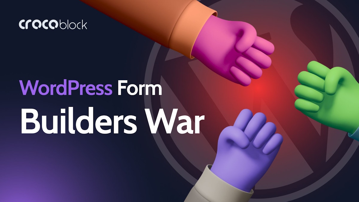 featured image - WordPress Form Builders War: 8 Best WP Form Plugins Compared