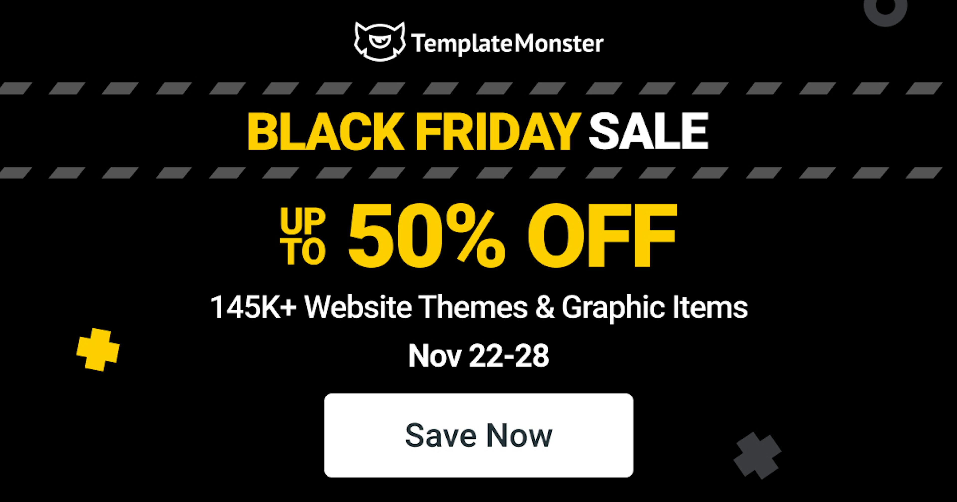 TemplateMonster Black Friday Deal 2021