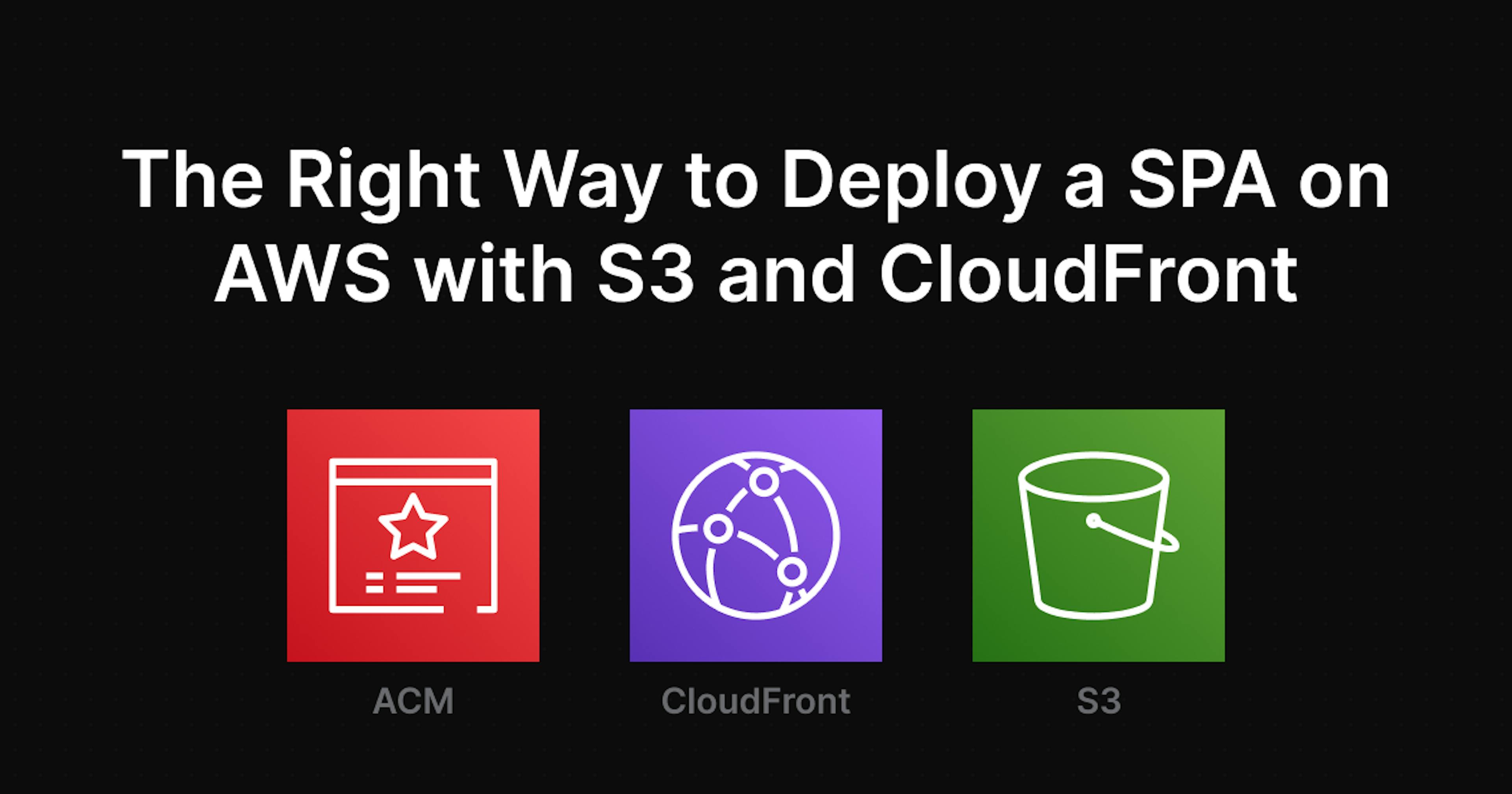 featured image - How to Deploy a SPA on AWS With S3 and CloudFront: The Right Way to Do It