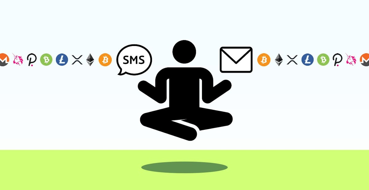 featured image - We Built An Email & SMS Crypto Alerts So That You Don't Miss Out On The Wild Price Movements