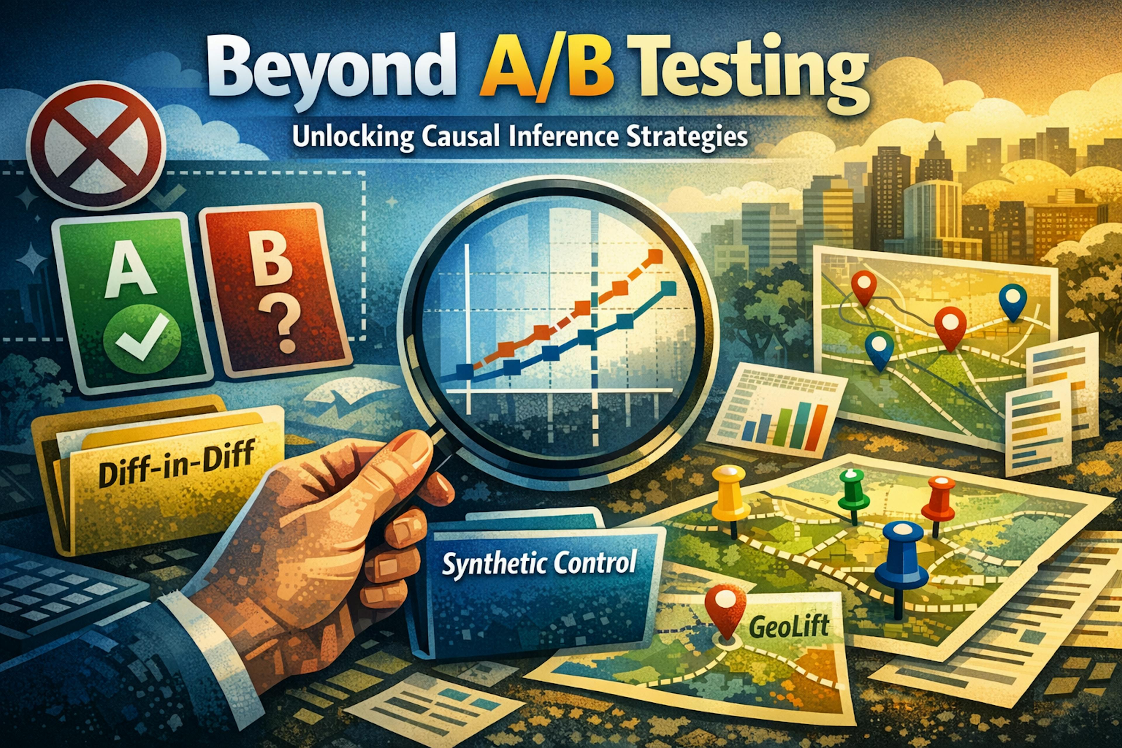 featured image - When A/B Tests Aren’t Possible, Causal Inference Can Still Measure Marketing Impact