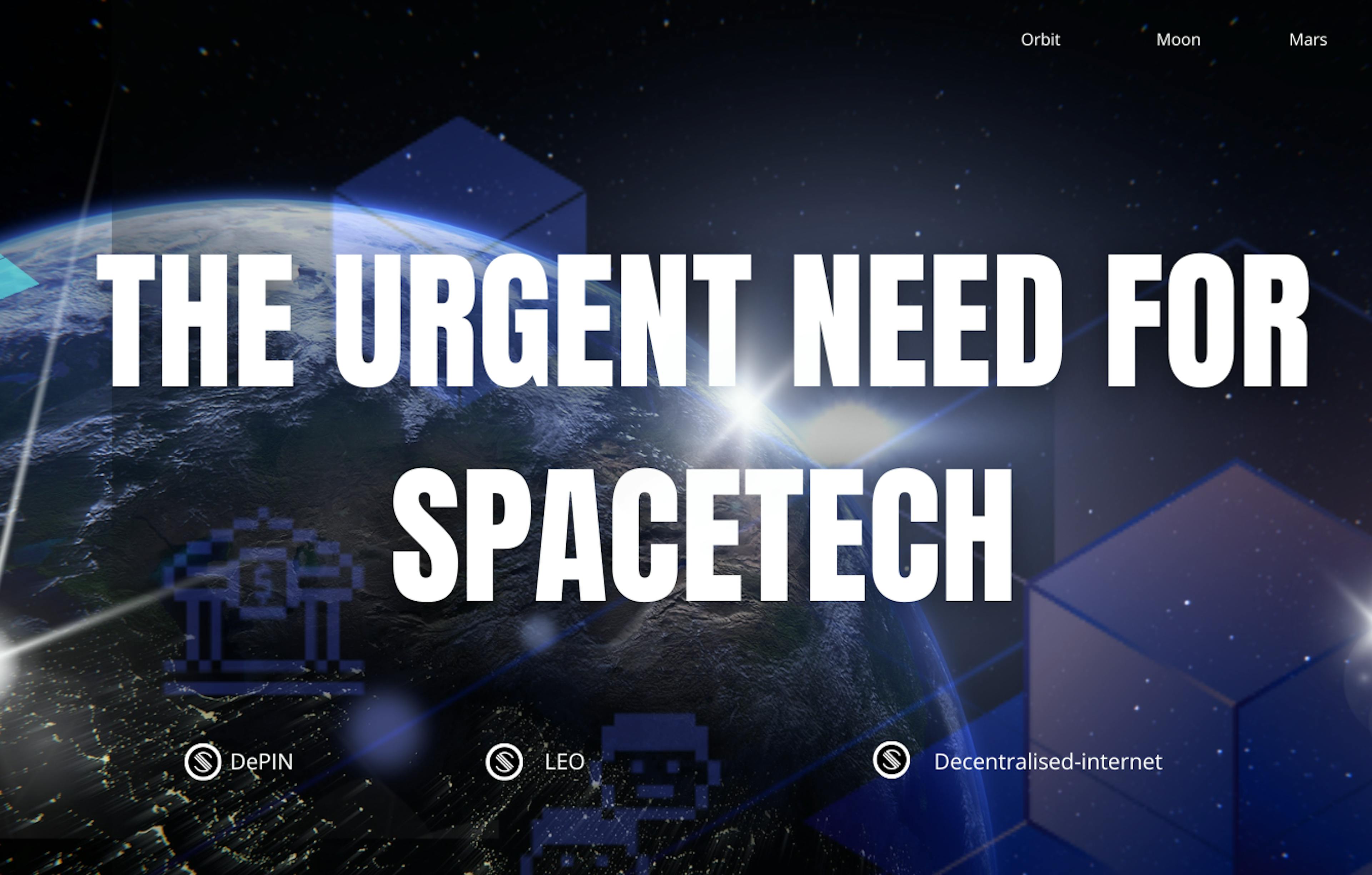 featured image - A Cry For Help: The Urgent Need For Spacetech Now