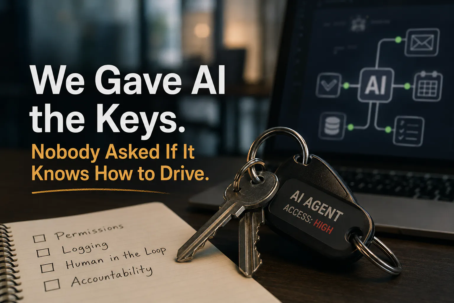 We Gave AI the Keys - Nobody Asked If It Knows How to Drive