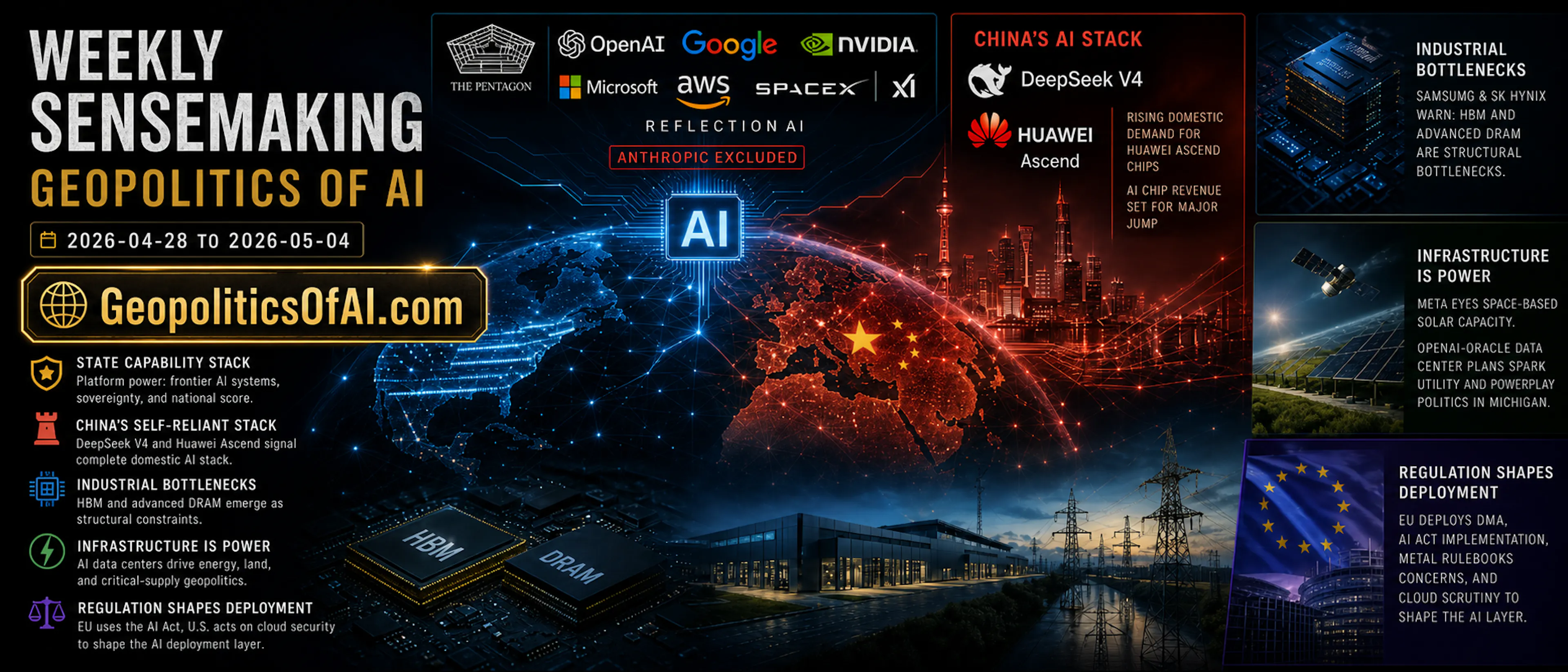 featured image - US to Deploy AI Systems on Classified Networks - China Focuses on Own Domestic AI Stack