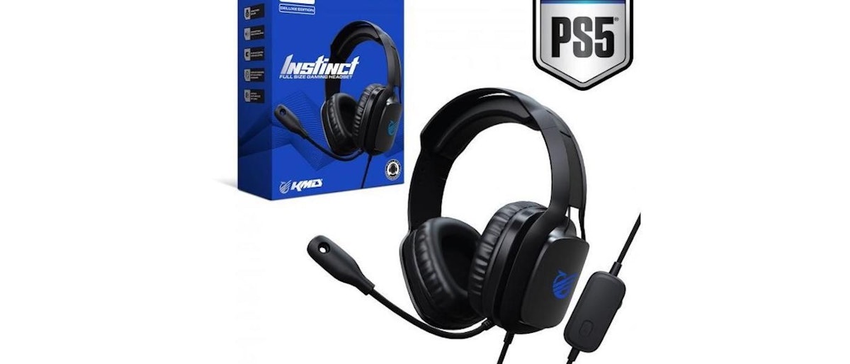featured image - KMD Instinct Deluxe Gaming Headset for PS4/PS5 (Review)