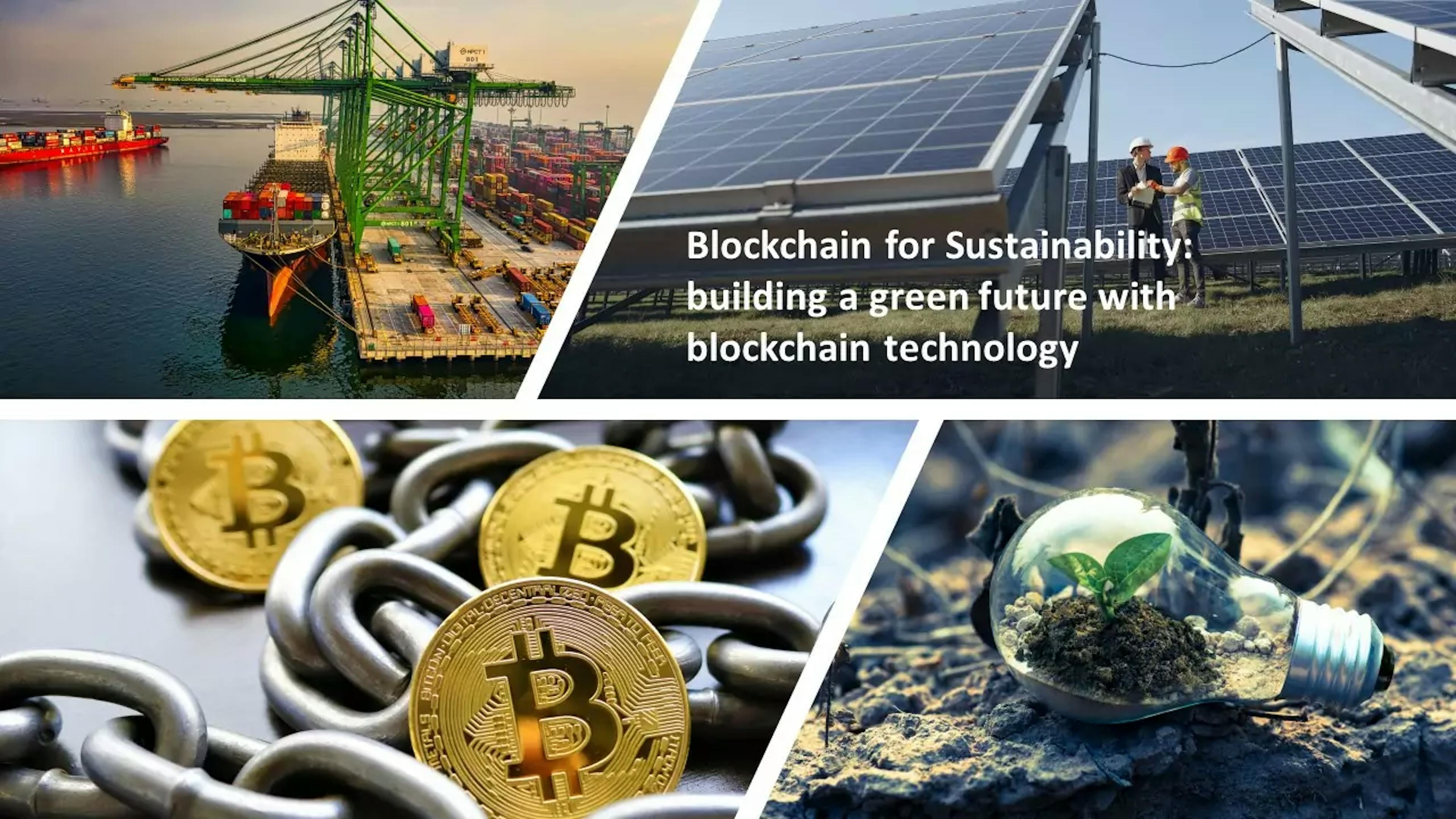 Blockchain technology has potential for sustainability